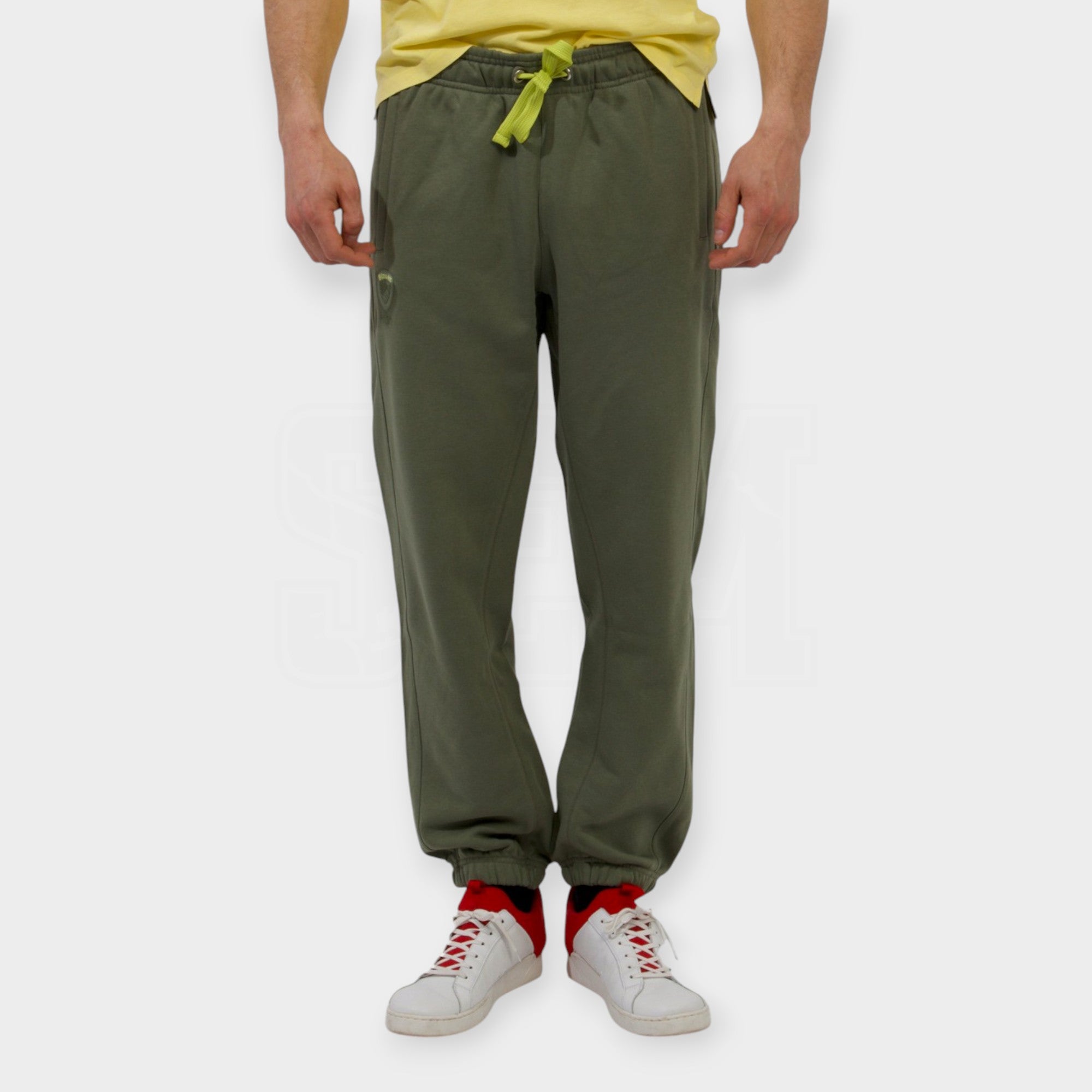 PANTALONE BLAUER IN FELPA INT GARZATO