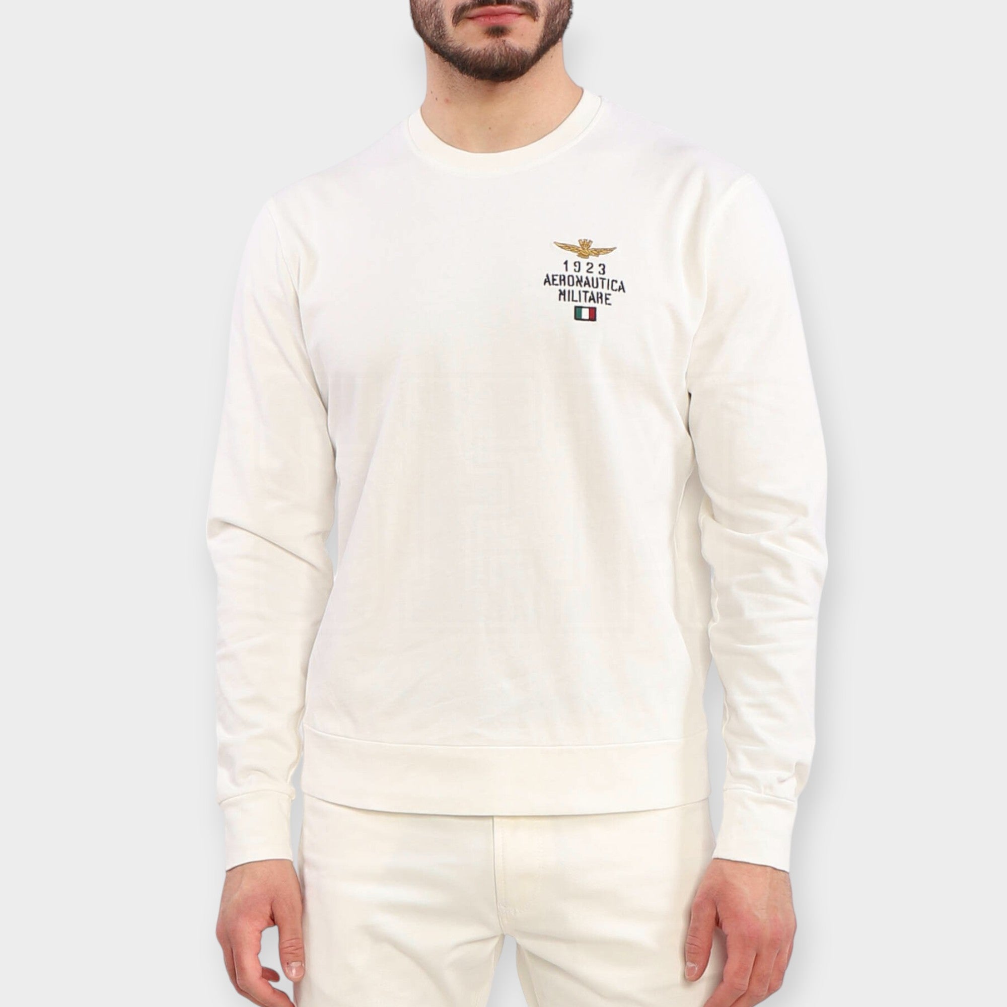 FELPA AERONAUTICA MILITARE GIROCOLLO LEGGERA