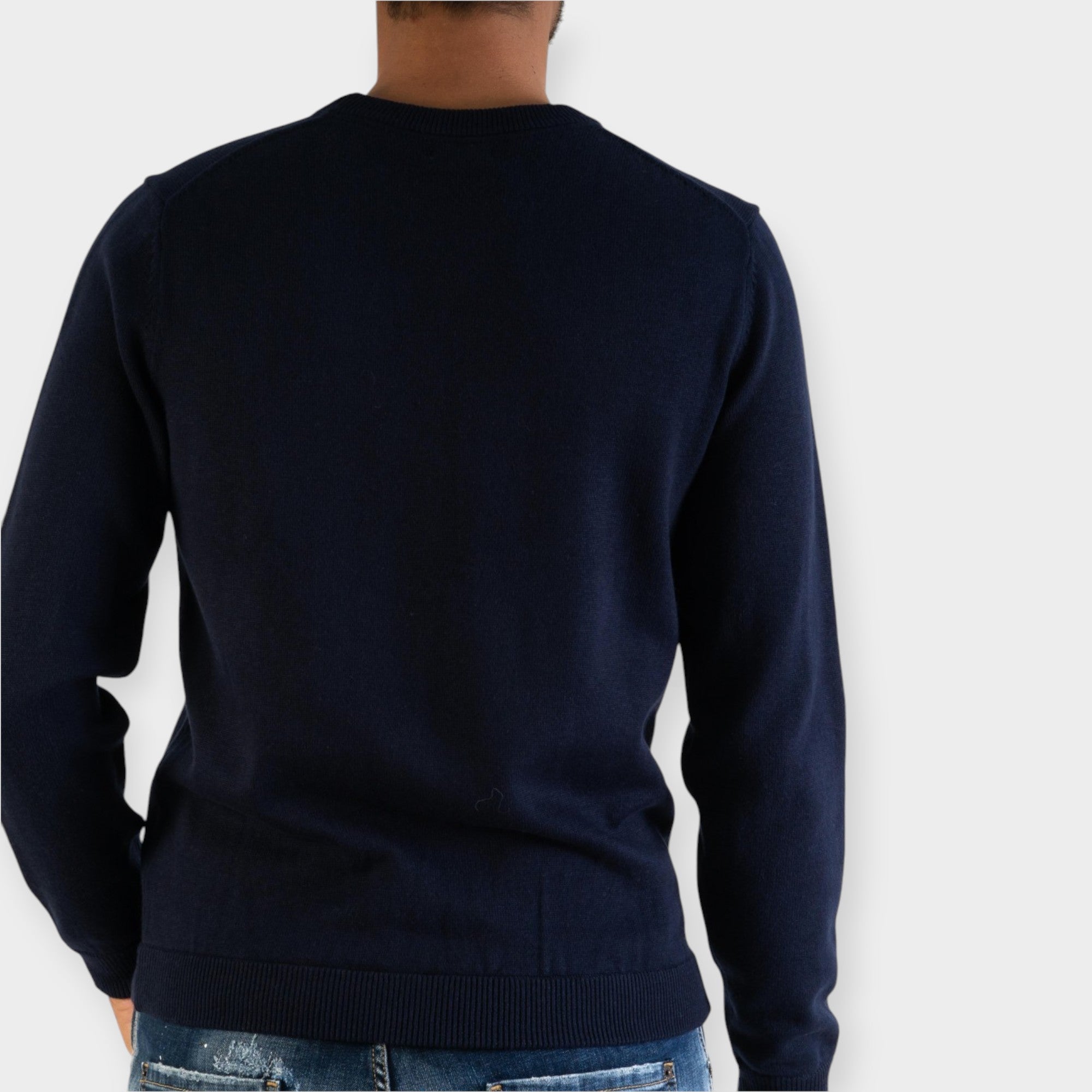 MAGLIA SUN68 GIROCOLLO LETTERING ON CHEST