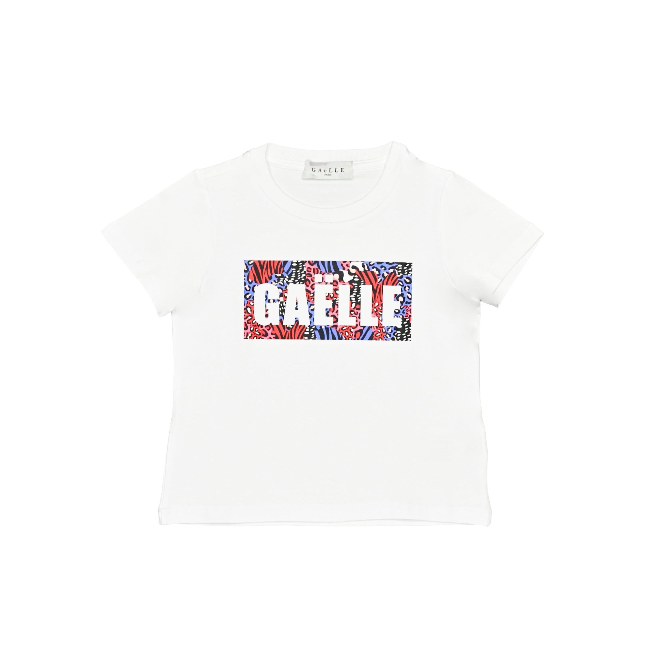 TSHIRT GAELLE PARIS MC BOX LOGO MULTICOLOR