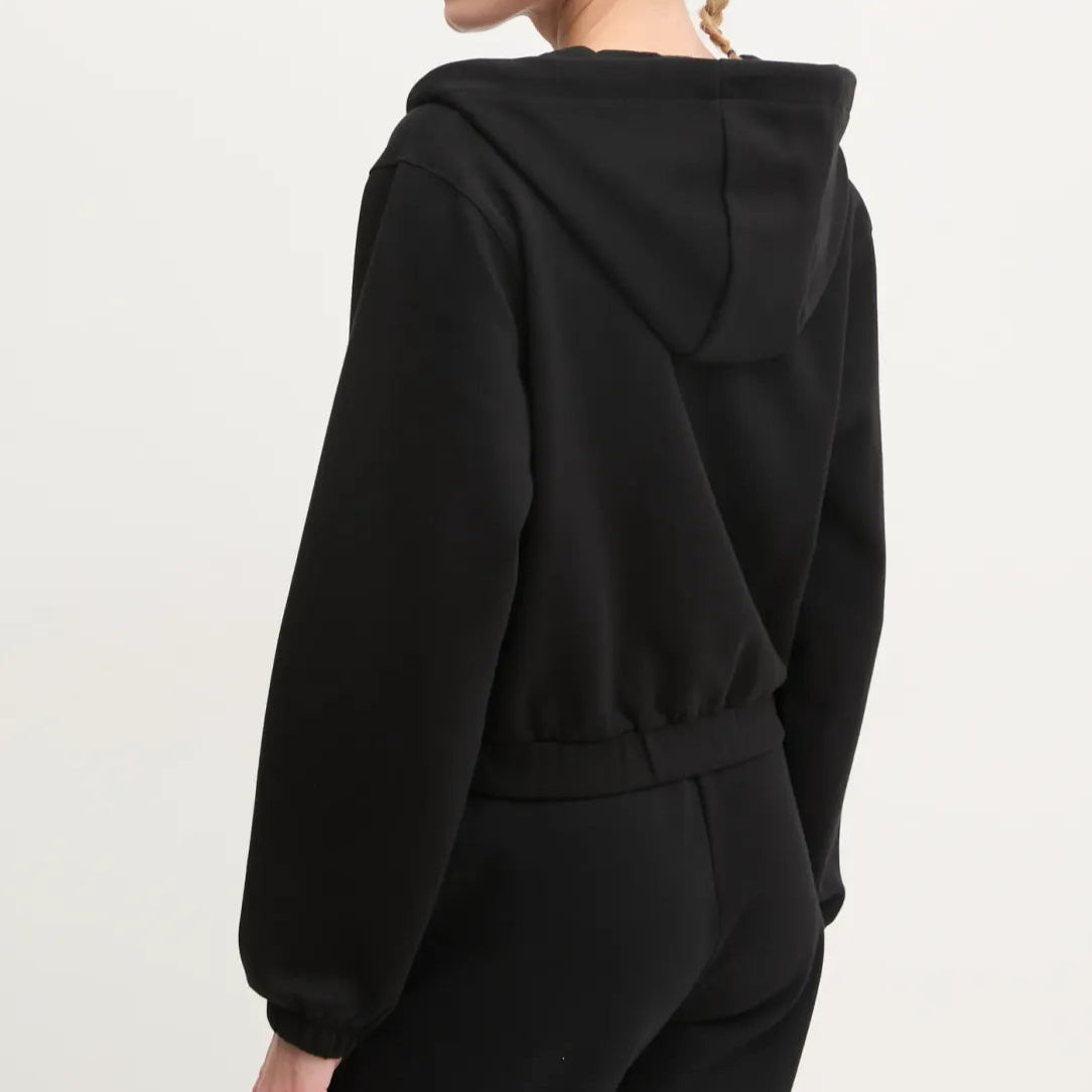 FELPA CROP GUESS ROBERTA FULLZIP