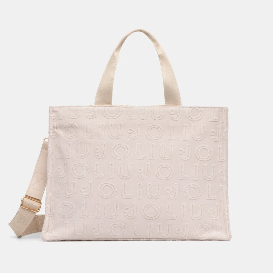 BORSA LIUJO TOTE JAQUARD PLAIN