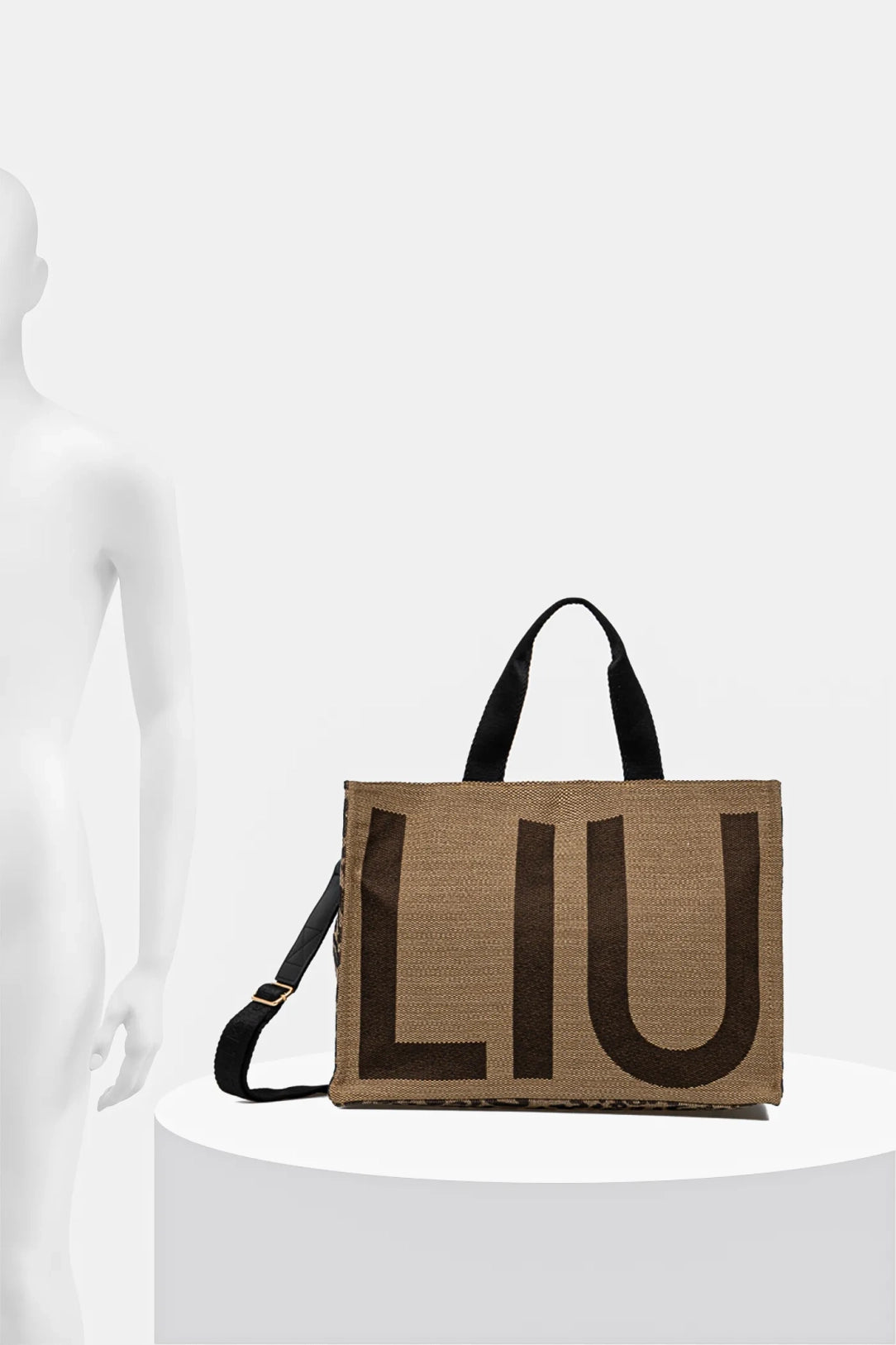 BORSA LIUJO LOGO ANIMALIER