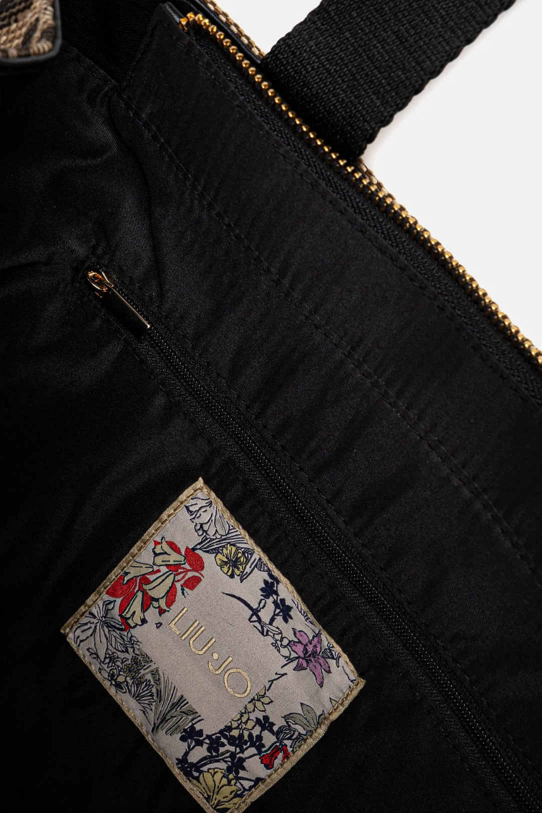 BORSA LIUJO LOGO ANIMALIER