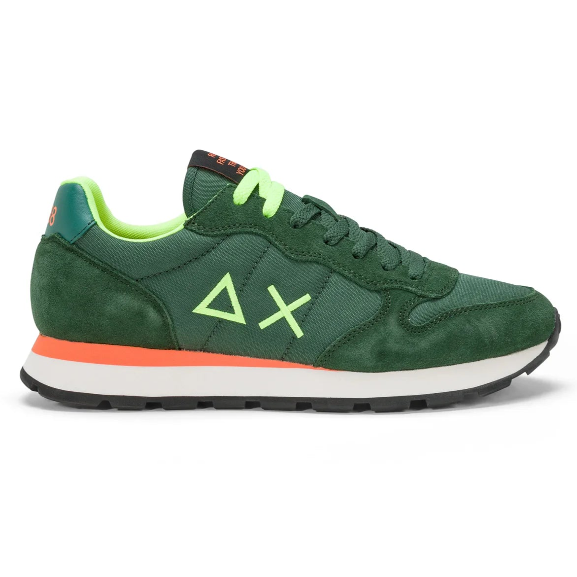 SNEAKERS SUN68 TOM FLUO VERDE