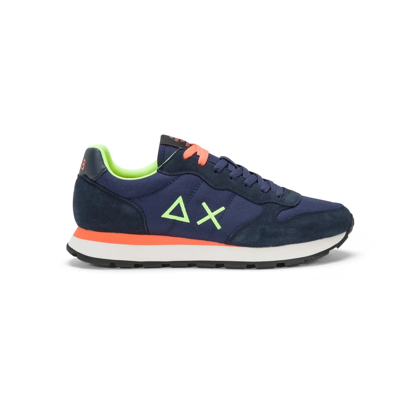 SNEAKERS SUN68 TOM FLUO NAVY BLU