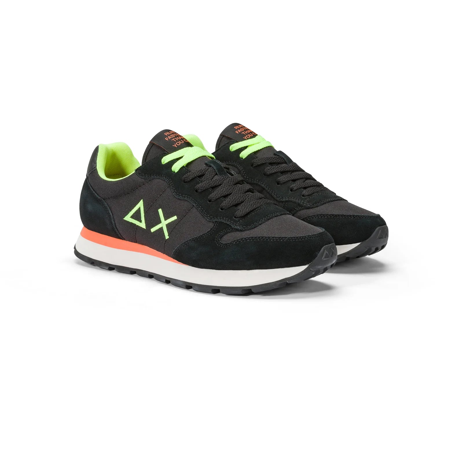 SNEAKERS SUN68 TOM FLUO NERO