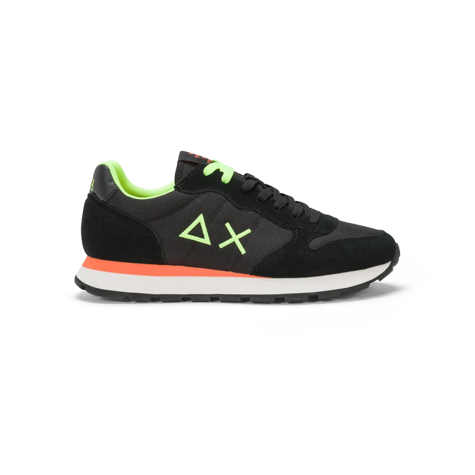 SNEAKERS SUN68 TOM FLUO NERO
