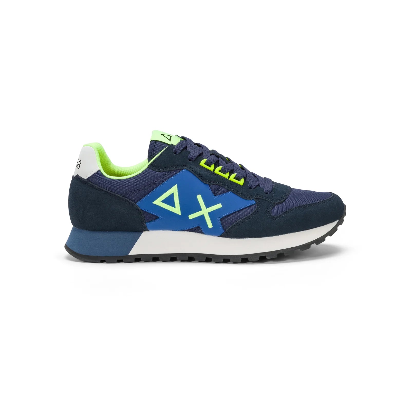 SNEAKERS SUN68 JAKI FLUO BLU