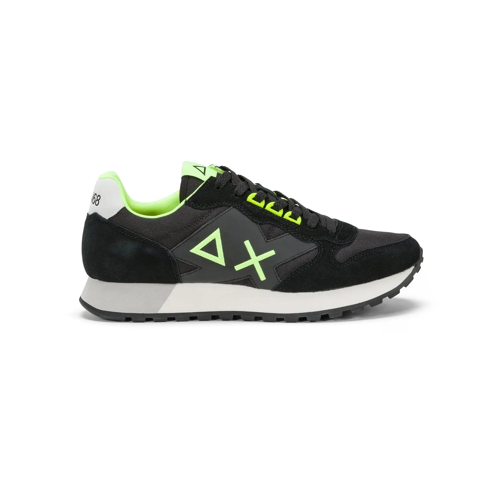 SNEAKERS SUN68 JAKI FLUO NERO