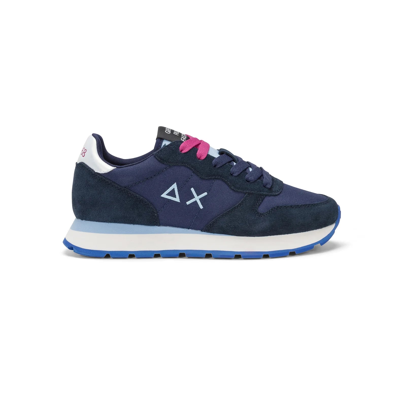 SNEAKERS SUN68 ALLY SOLID NYLON BLU