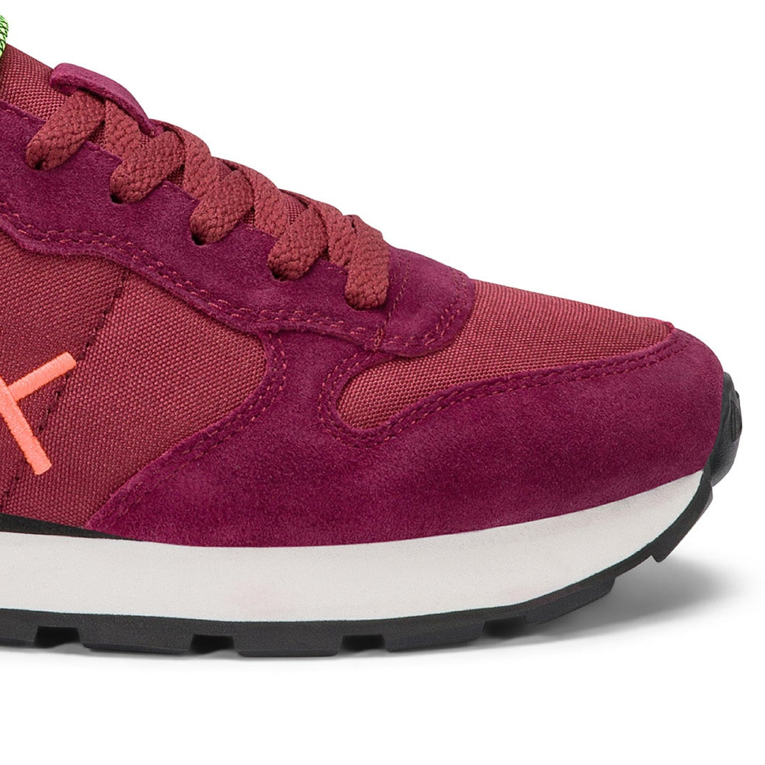SCARPE SUN68 TOM FLUO BORDEAUX