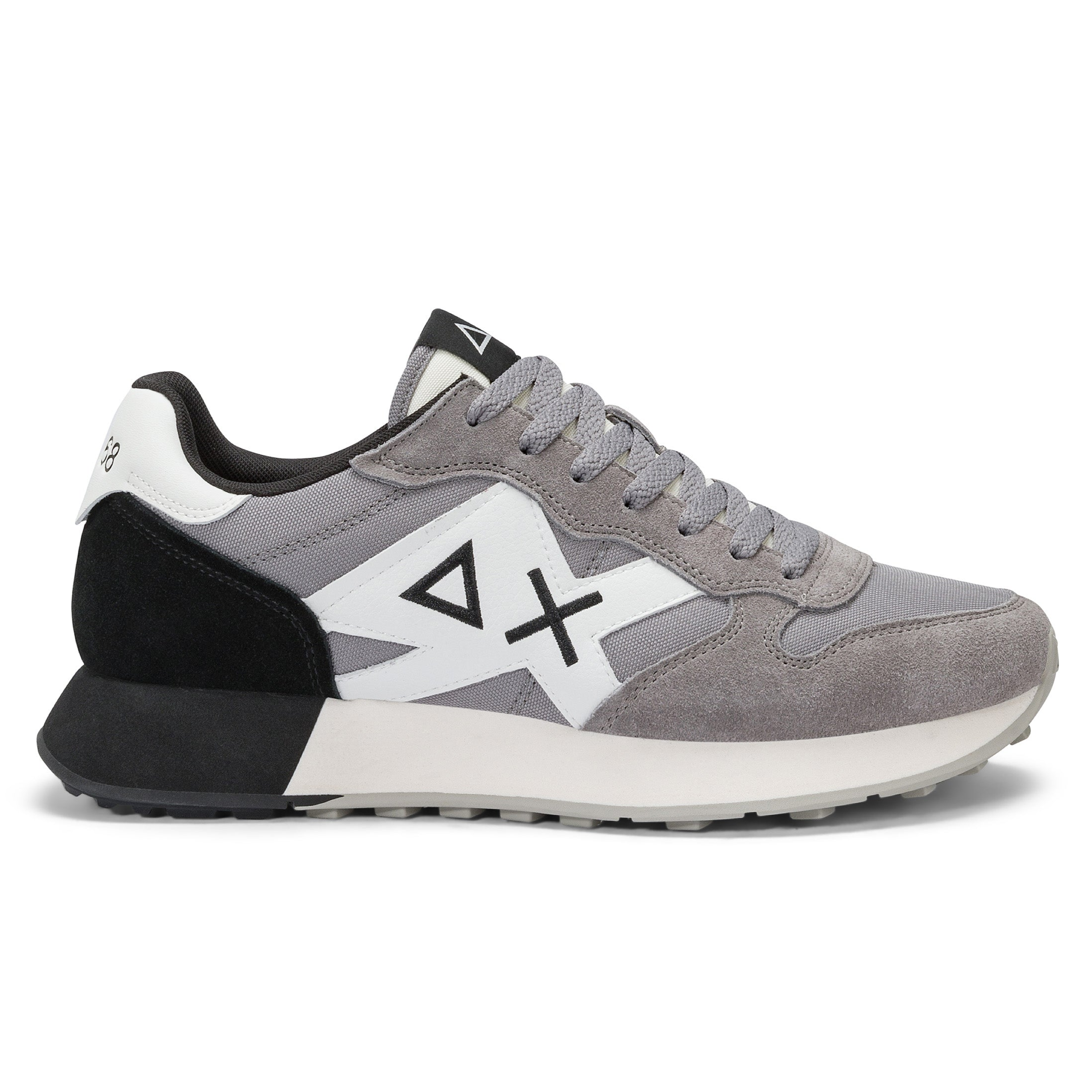 SCARPE SUN68 JAKI SOLID GRIGIO MEDIO