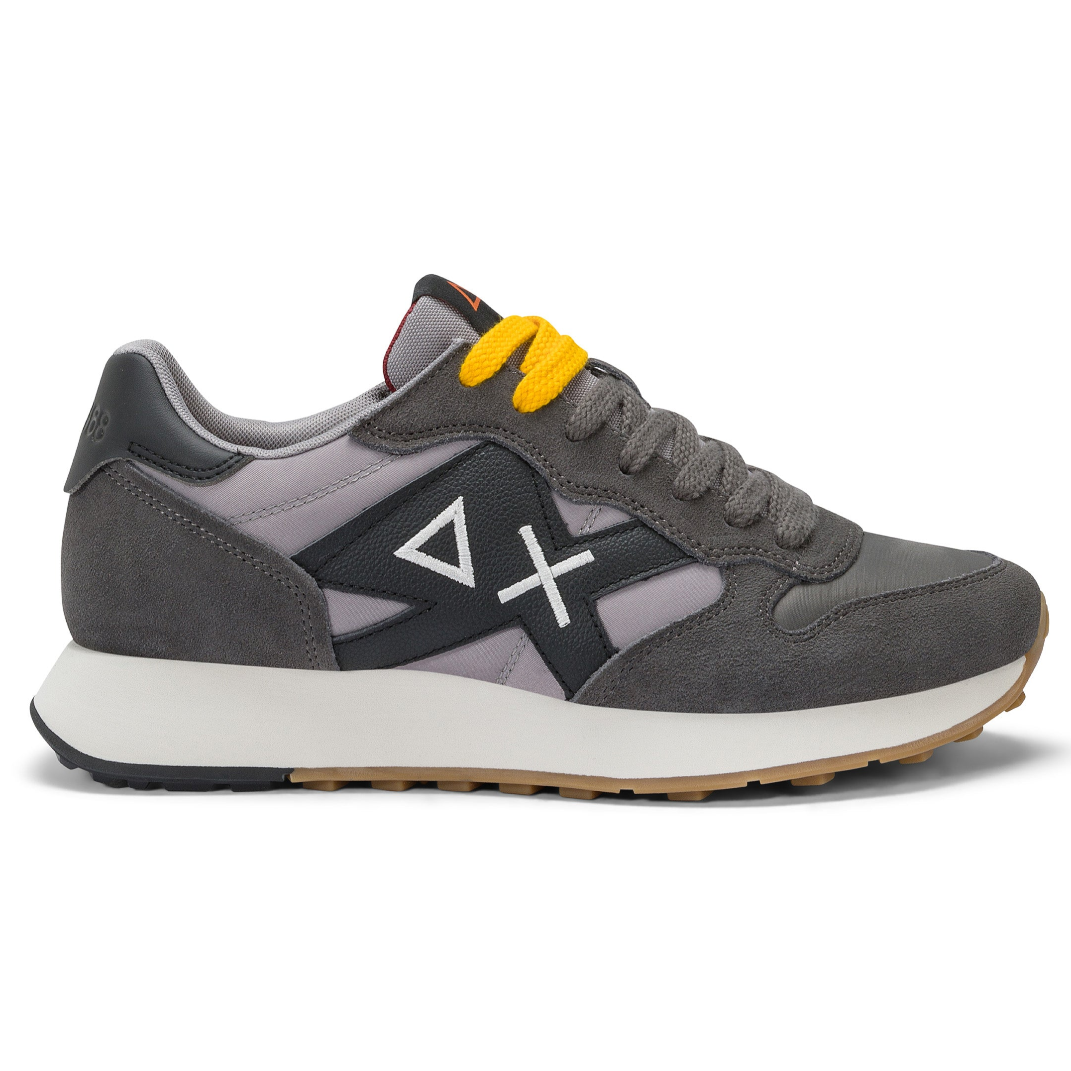SCARPE SUN68 JAKI BICOLOR GRIGIO SCURO