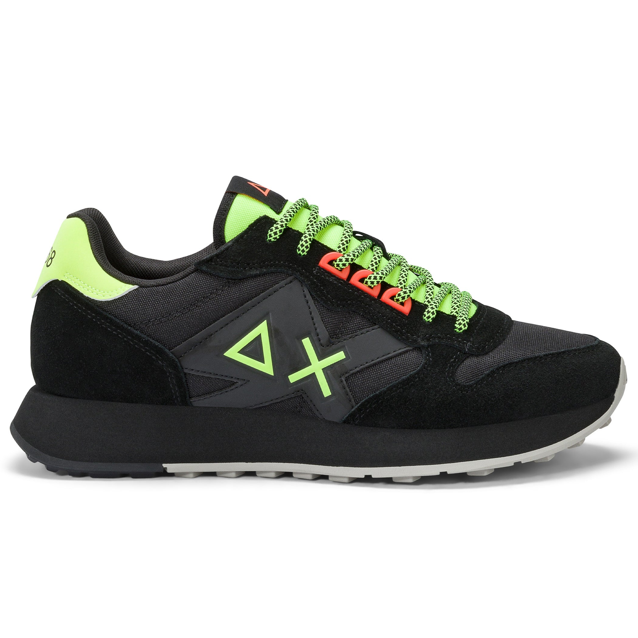 SCARPE SUN68 JAKI FLUO NERO