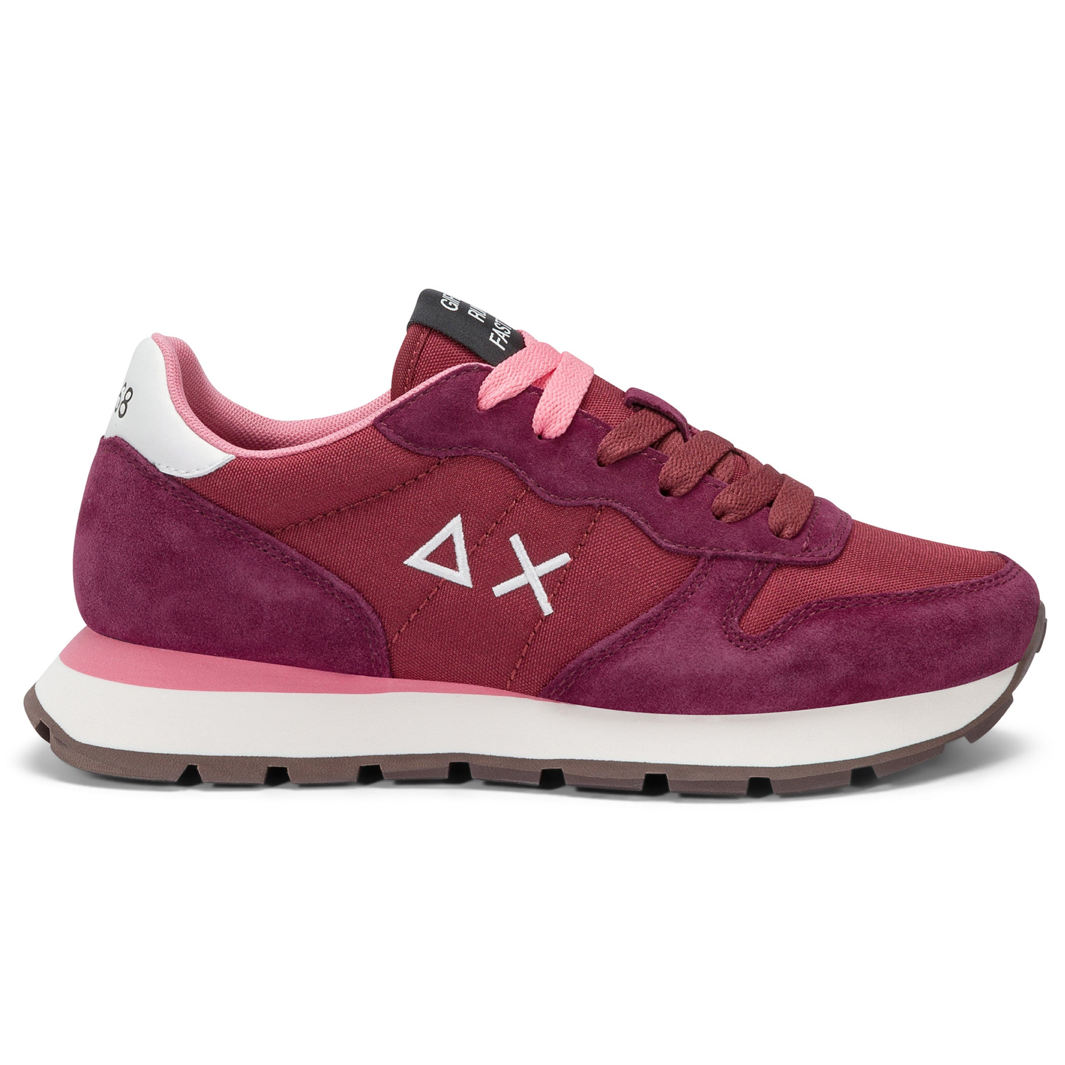 SCARPE SUN68 ALLY BORDEAUX