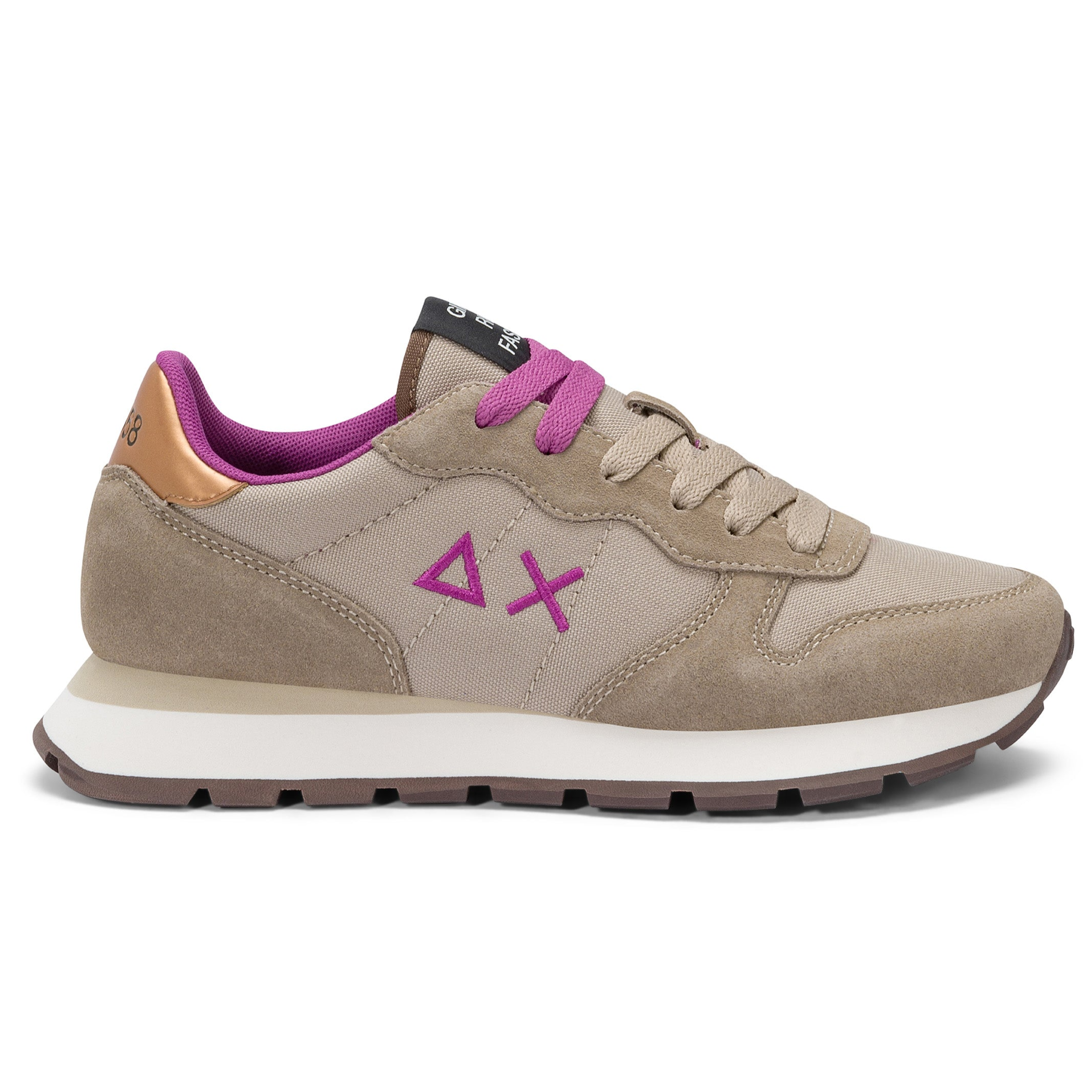 SCARPE SUN68 ALLY BEIGE SCURO