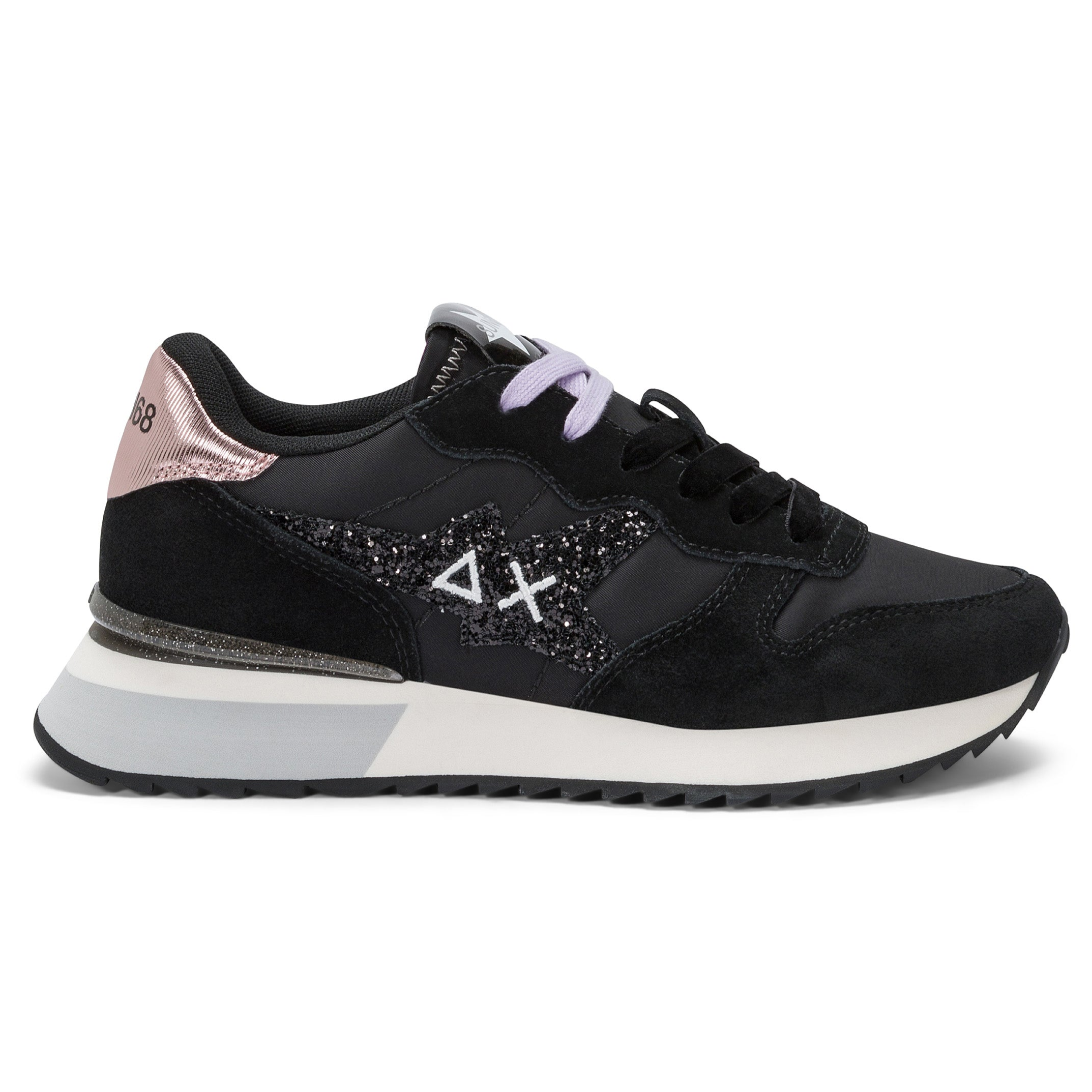 SCARPE SUN68 STARGLITTER NERO