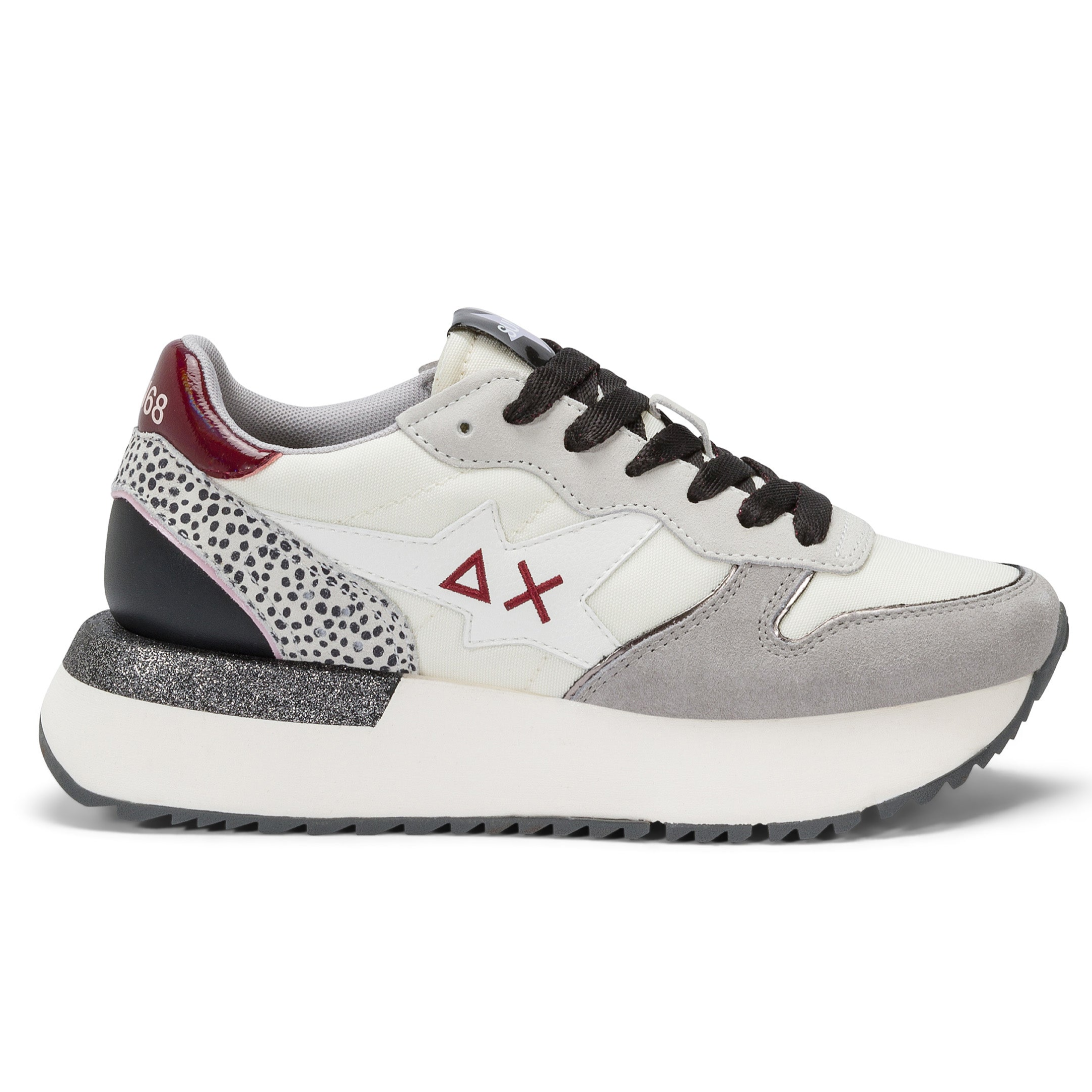 SCARPE SUN68 BIG STARGIRL BIANCO