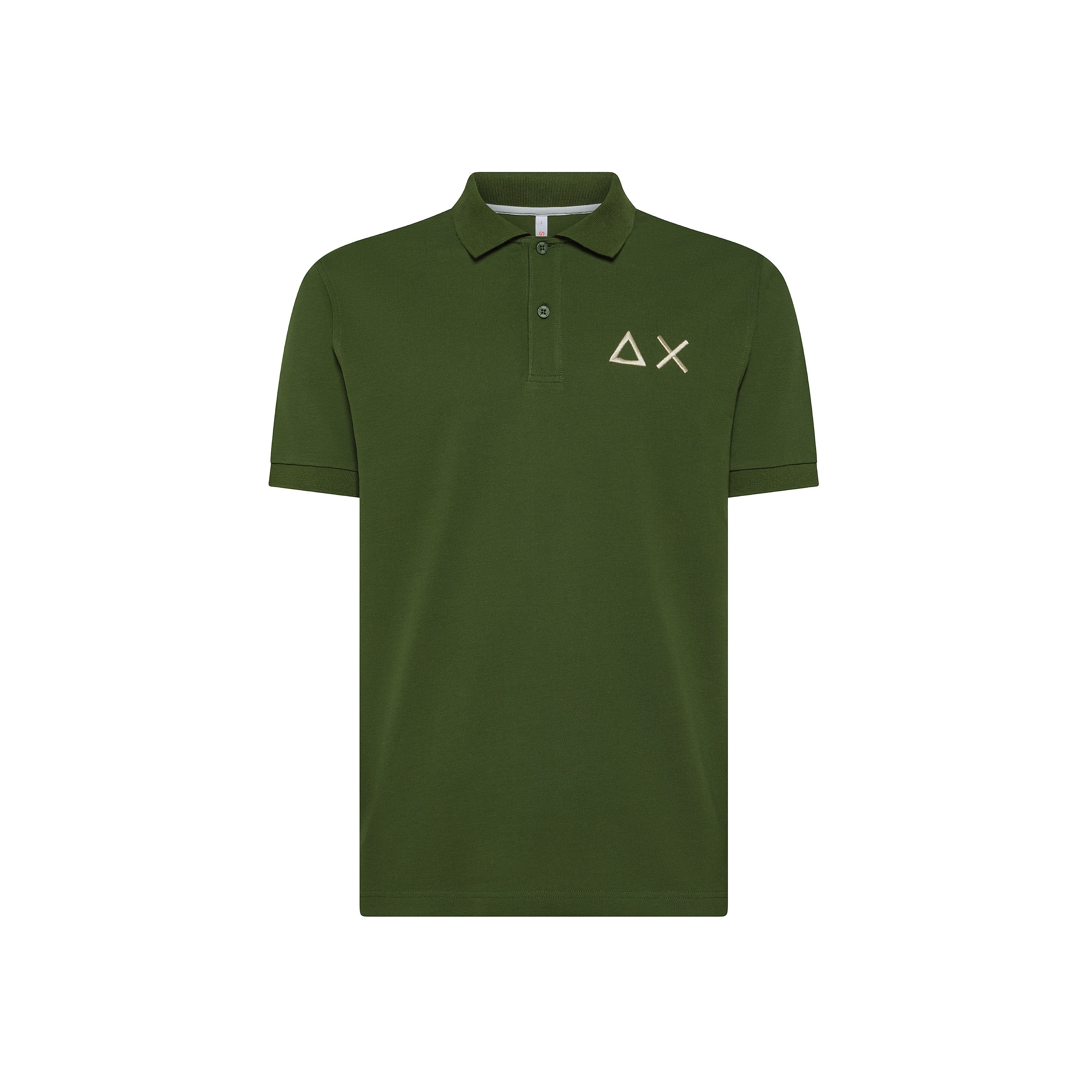 POLO SUN68 BIG LOGO MANICA CORTA