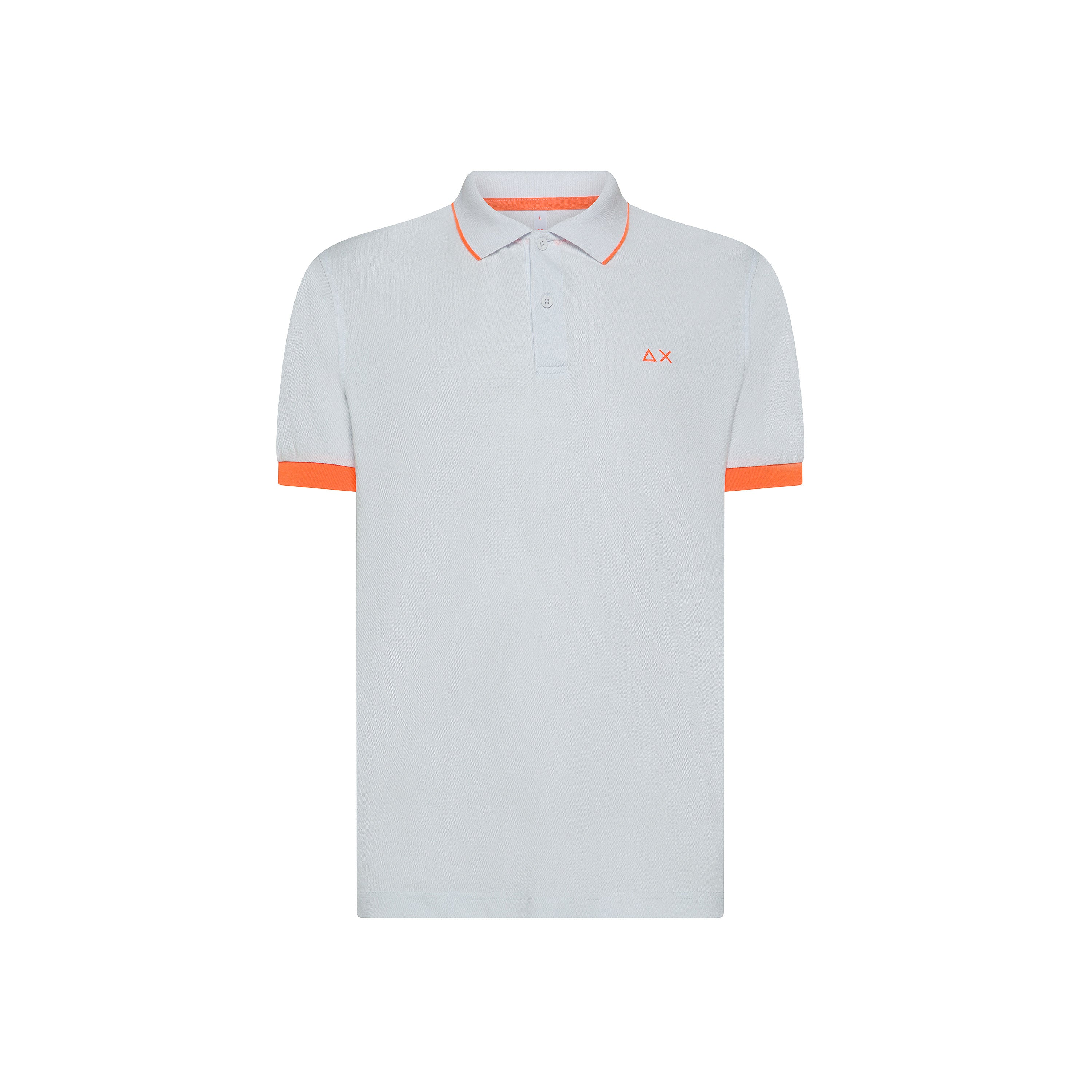 POLO SUN68 SMALL LOGO FLUO