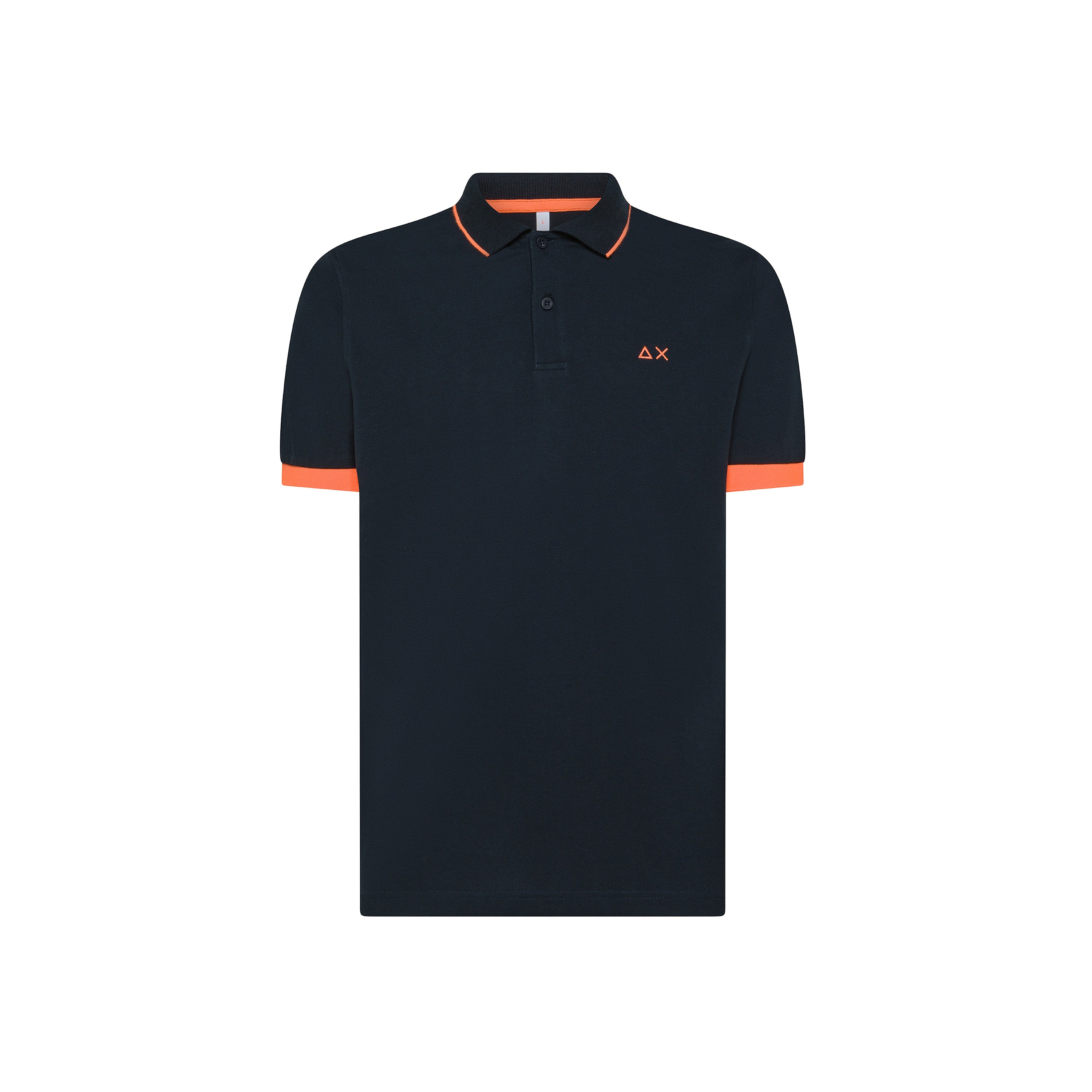 POLO SUN68 SMALL LOGO FLUO