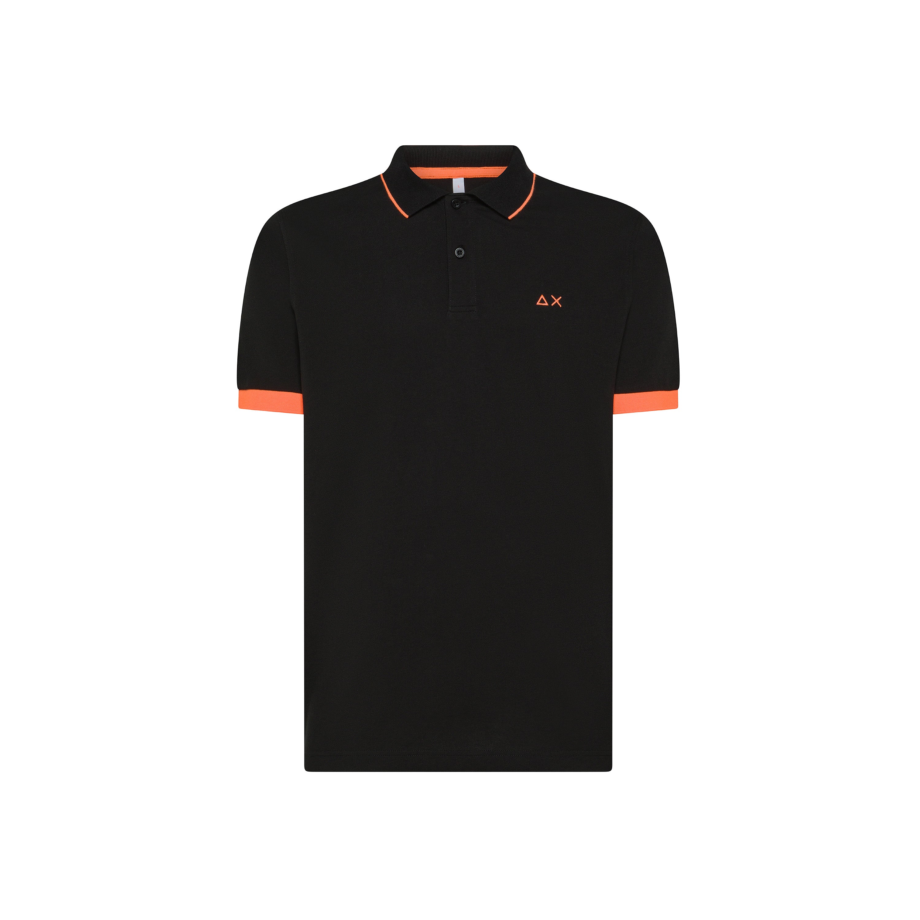 POLO SUN68 SMALL LOGO FLUO