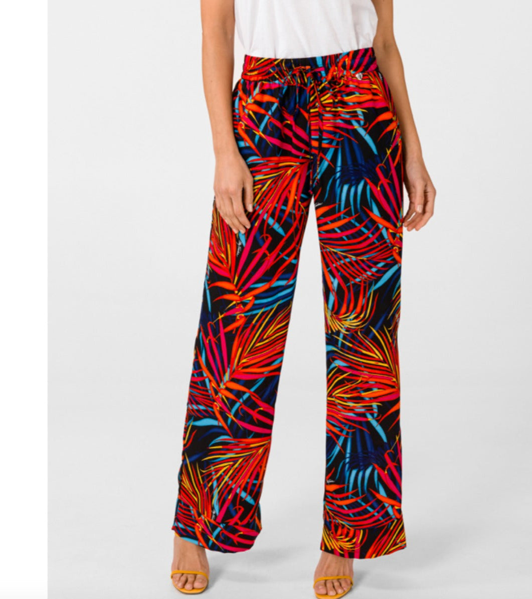 PANTALONE MY TWIN TWINSET FANTASY PALAZZO CREPE