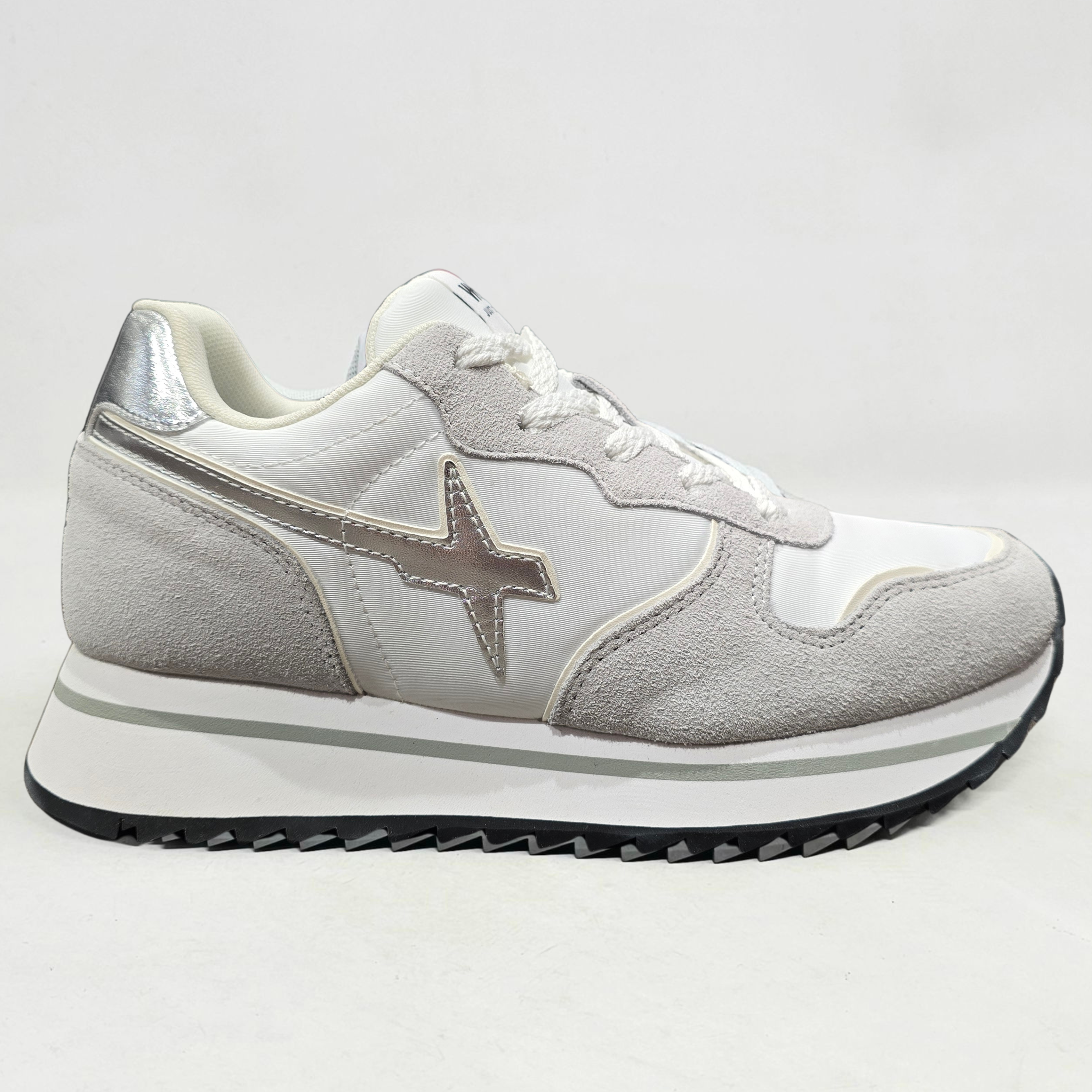 SCARPE WIZZ JUST SAY WIZZ  JET-W. WHITE-SILVER-WHITE