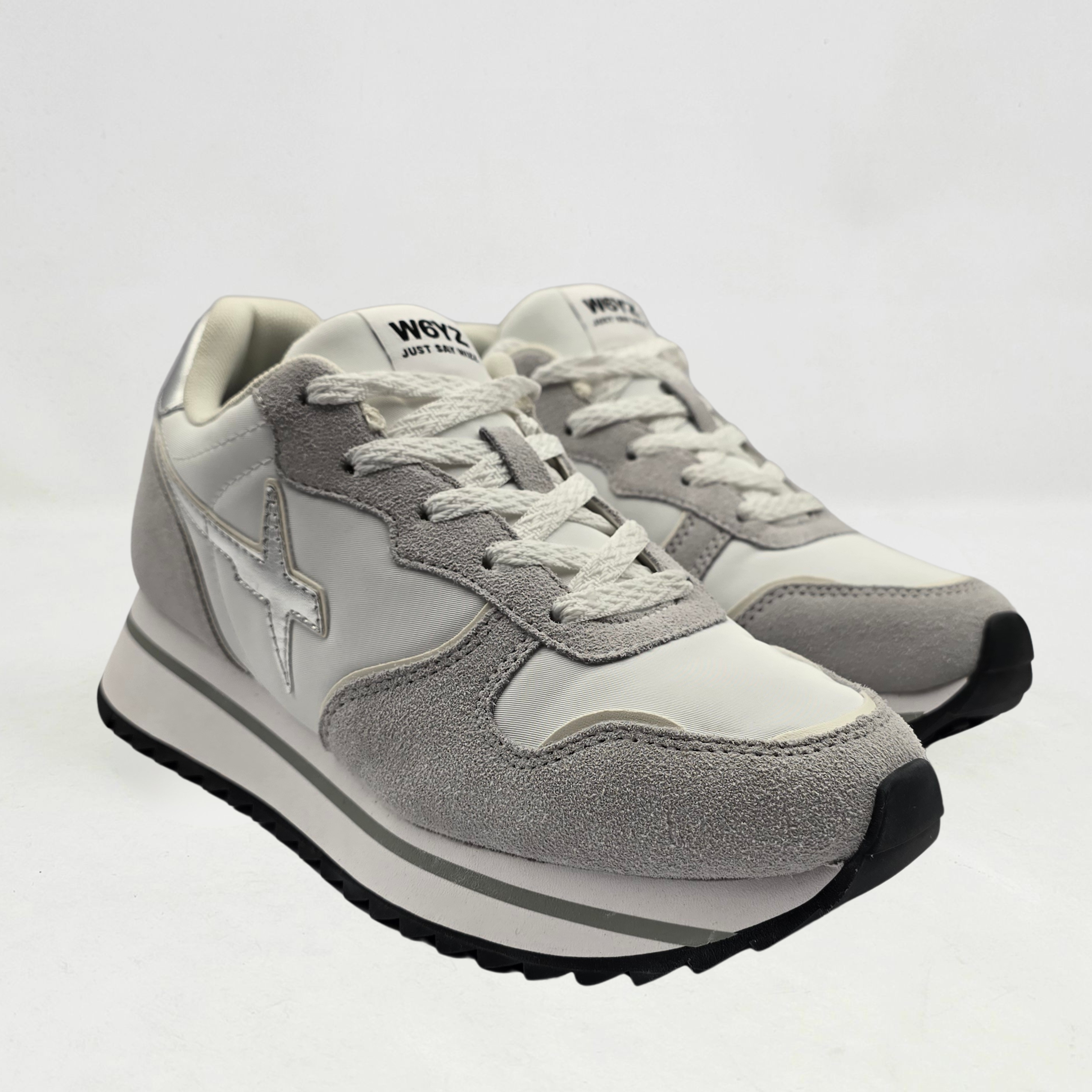 SCARPE WIZZ JUST SAY WIZZ  JET-W. WHITE-SILVER-WHITE