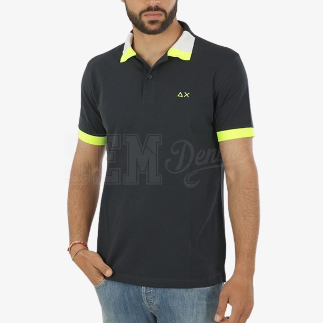 POLO SUN68 FLUO MULTICOLORS