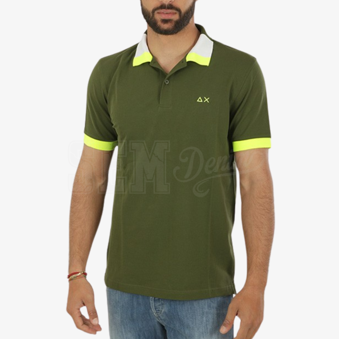 POLO SUN68 FLUO MULTICOLORS