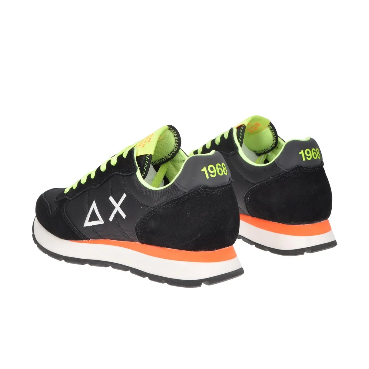 SCARPE SUN68 TOM FLUO NERO