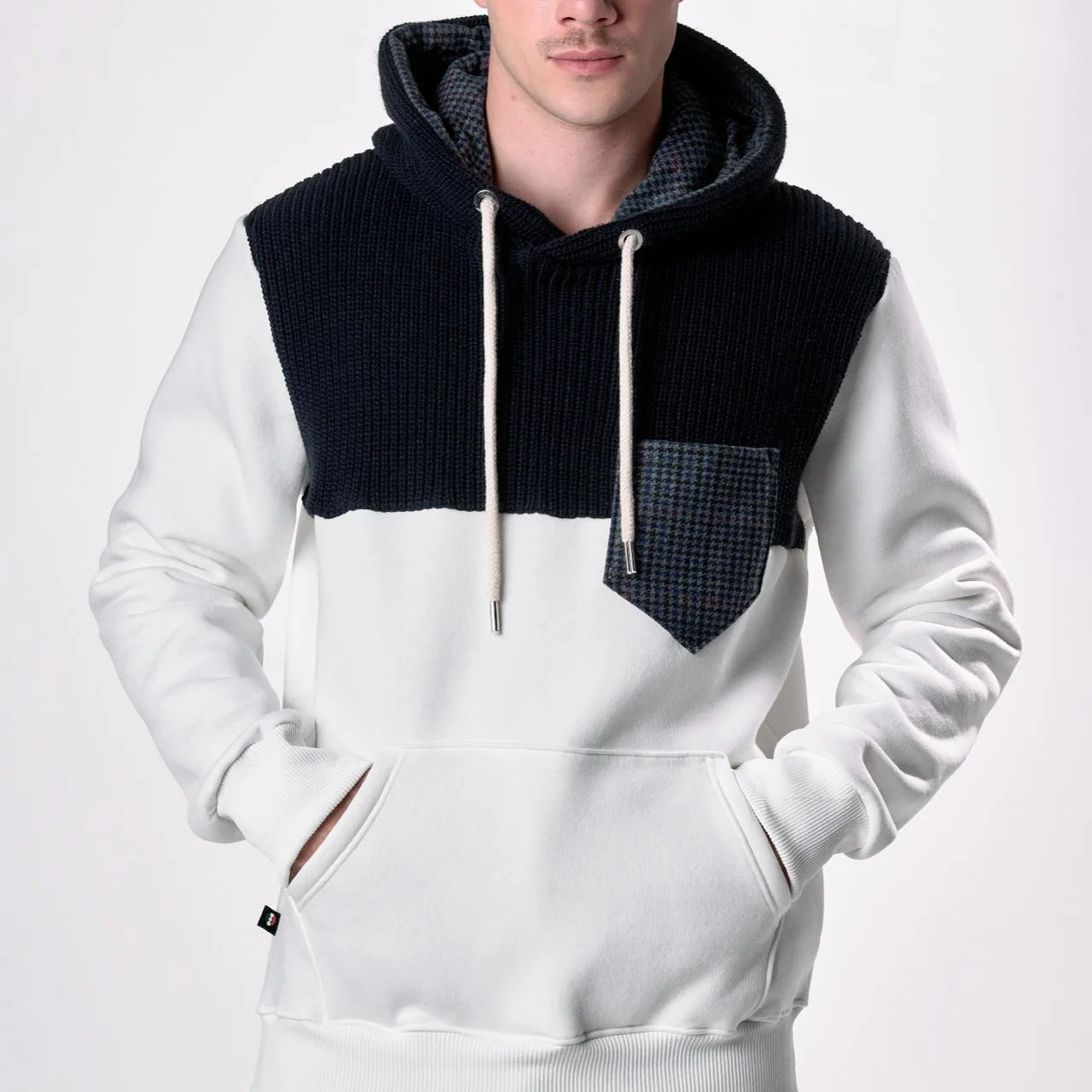 FELPA V2 BRAND BICOLOR PANNA