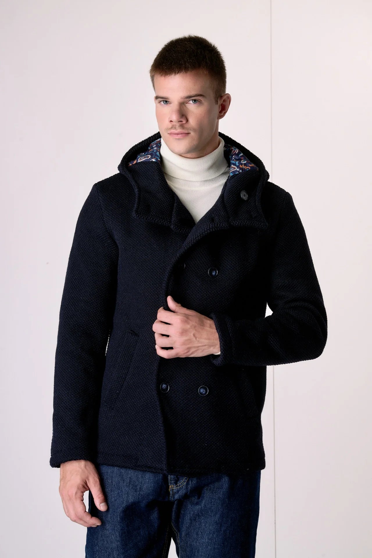 CAPPOTTO V2 BRAND P.TO RISO BLU