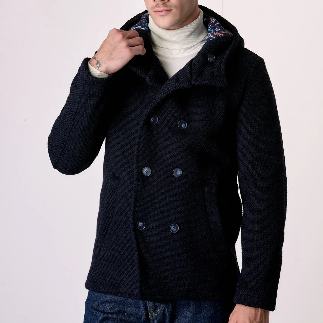 CAPPOTTO V2 BRAND P.TO RISO BLU