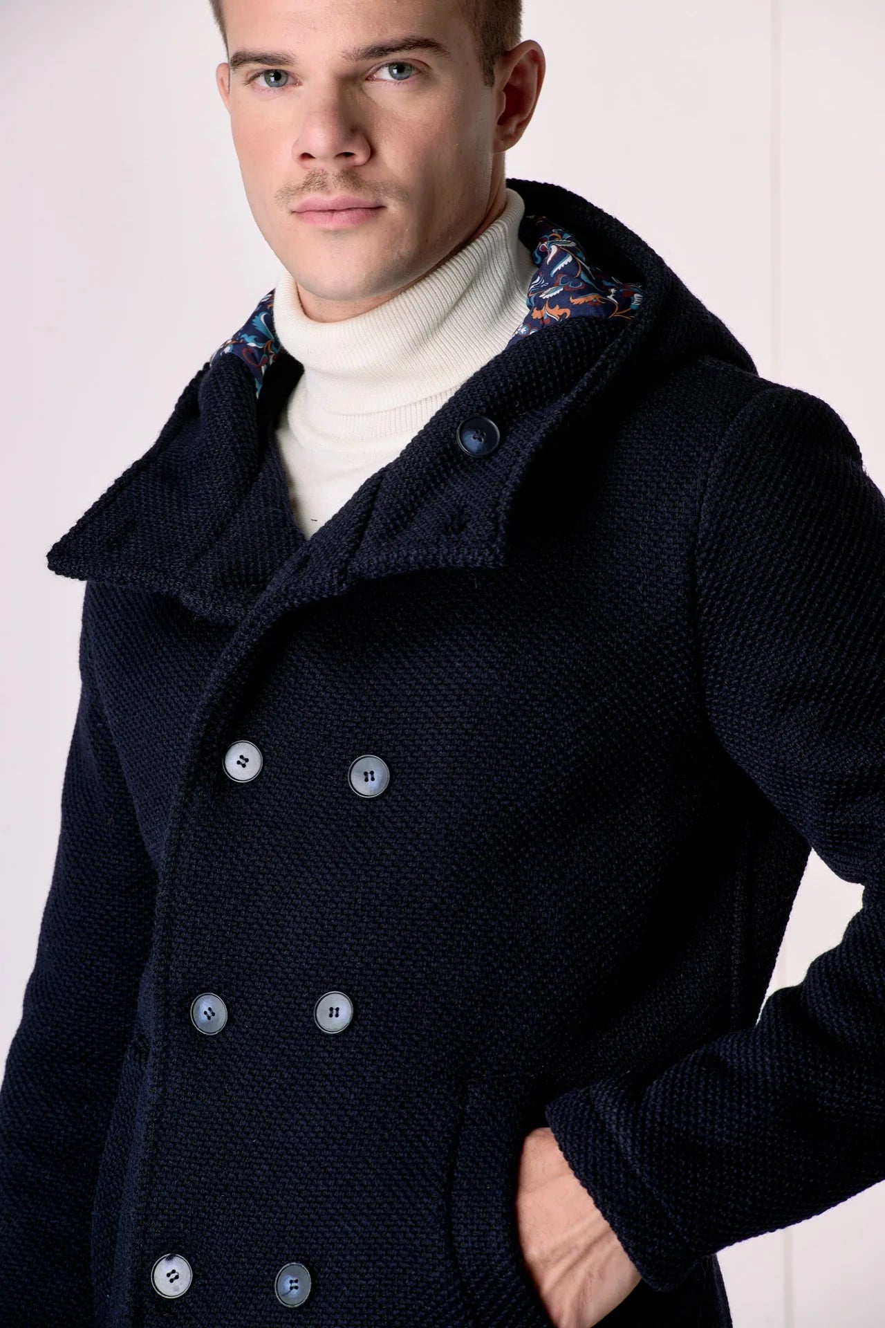 CAPPOTTO V2 BRAND P.TO RISO BLU