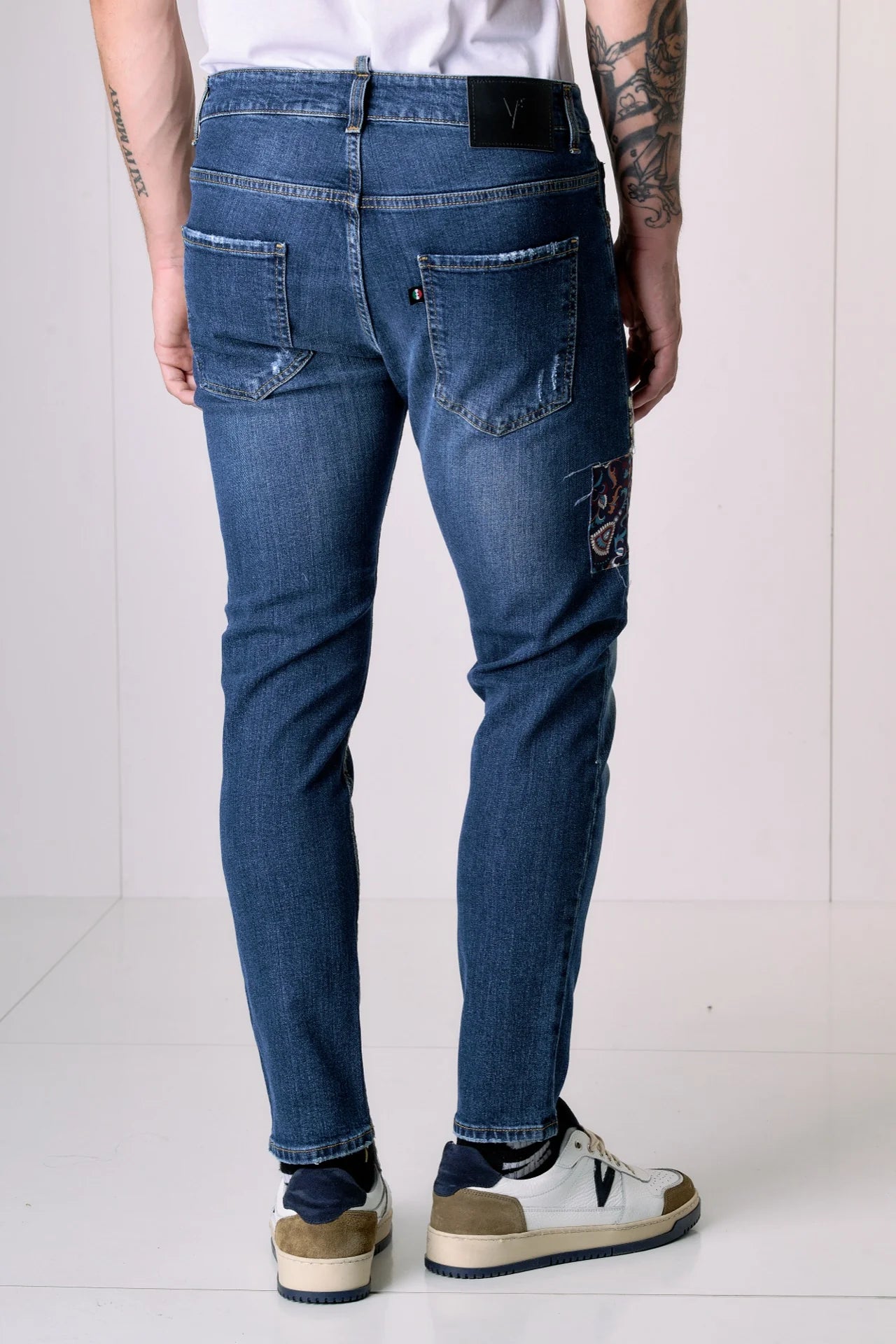 JEANS V2 BRAND BLU TOKYO