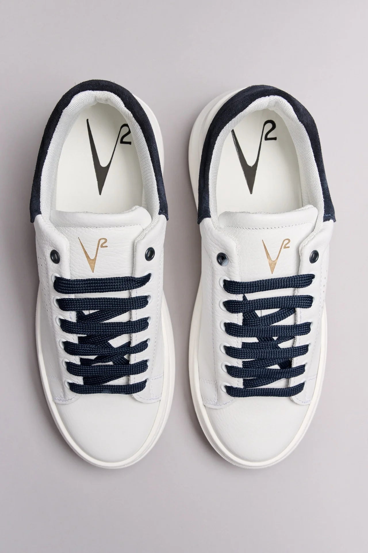 SNEAKERS V2 BRAND FONDO MQ BOTTOLATO BLU