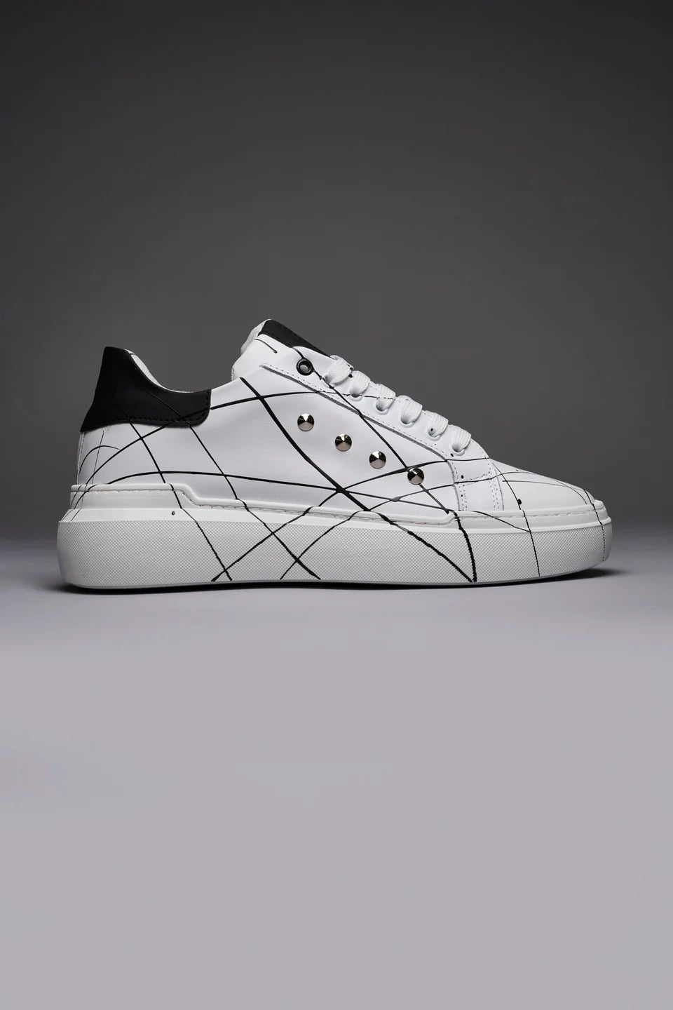 SNEAKERS V2 BRAND FONDO MQ BORCHIE E SCHIZZI