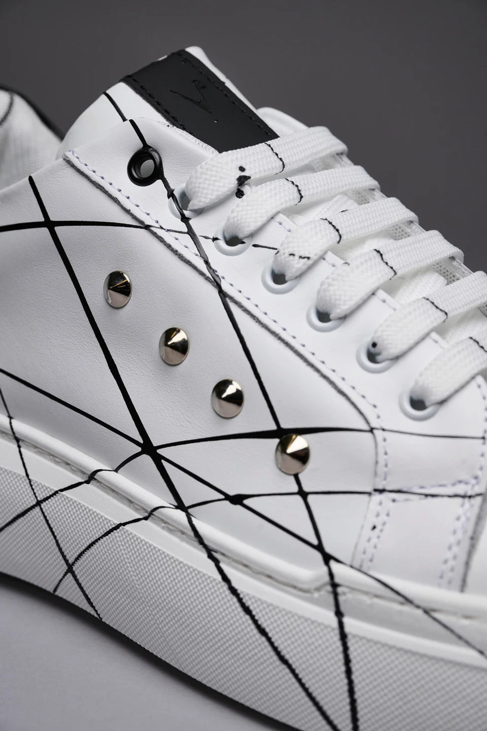 SNEAKERS V2 BRAND FONDO MQ BORCHIE E SCHIZZI