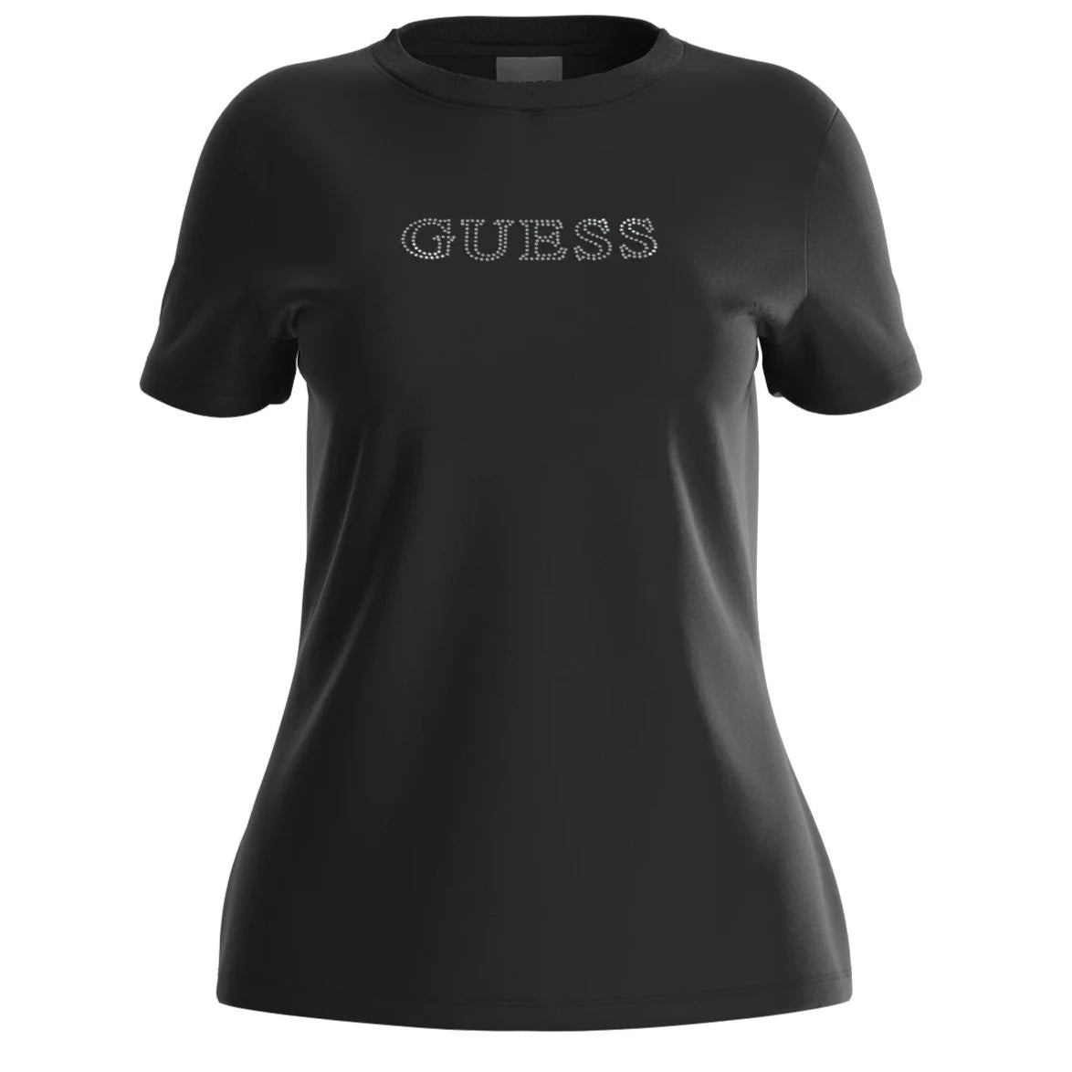 TSHIRT GUESS BRIANA MC LOGO SVAROWSKI REGULAR FIT