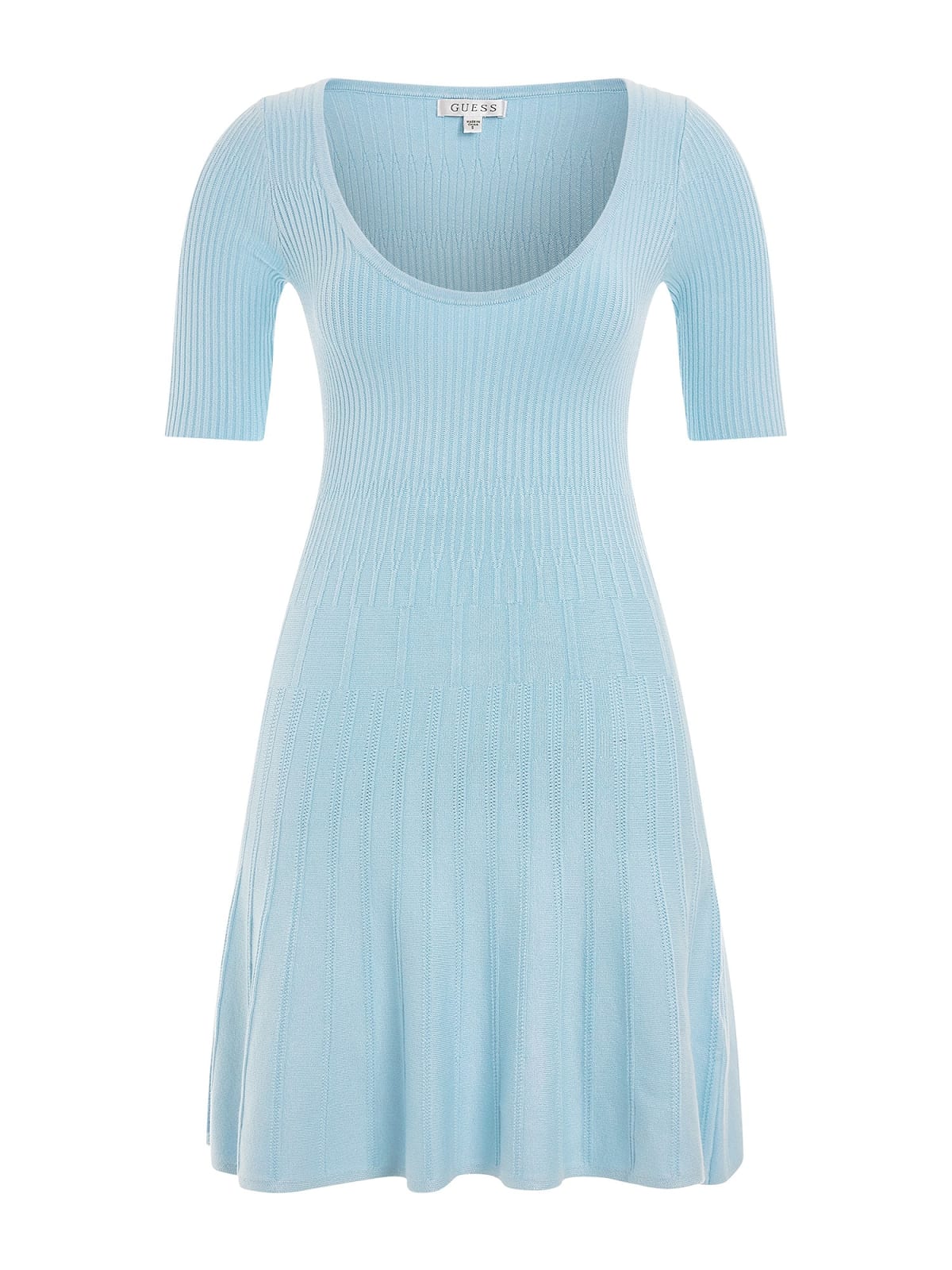 ABITO GUESS IN MAGLIA AMELIA MC SCOOP GIROCOLLO