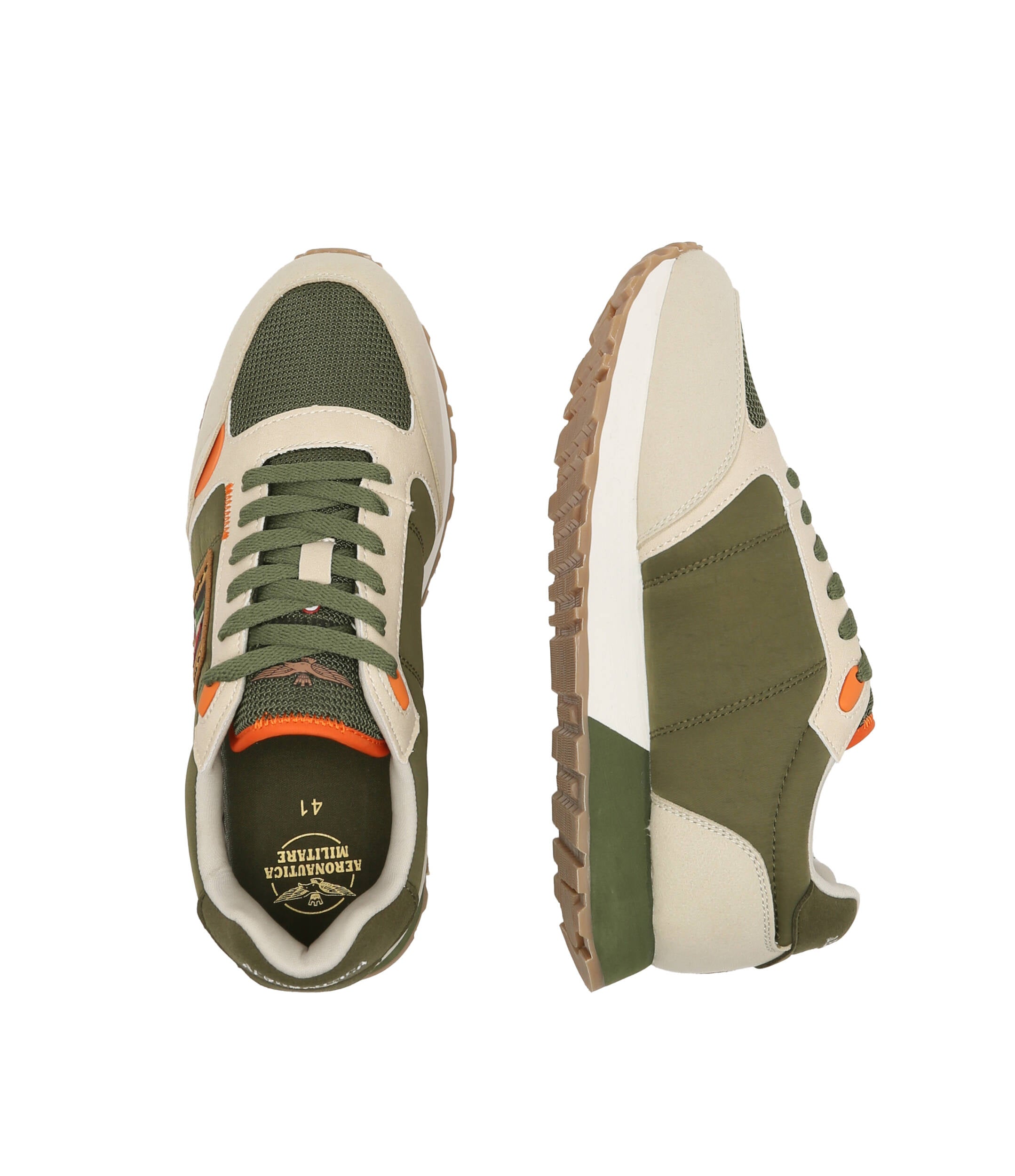 SNEAKERS AERONAUTICA MILITARE VERDE