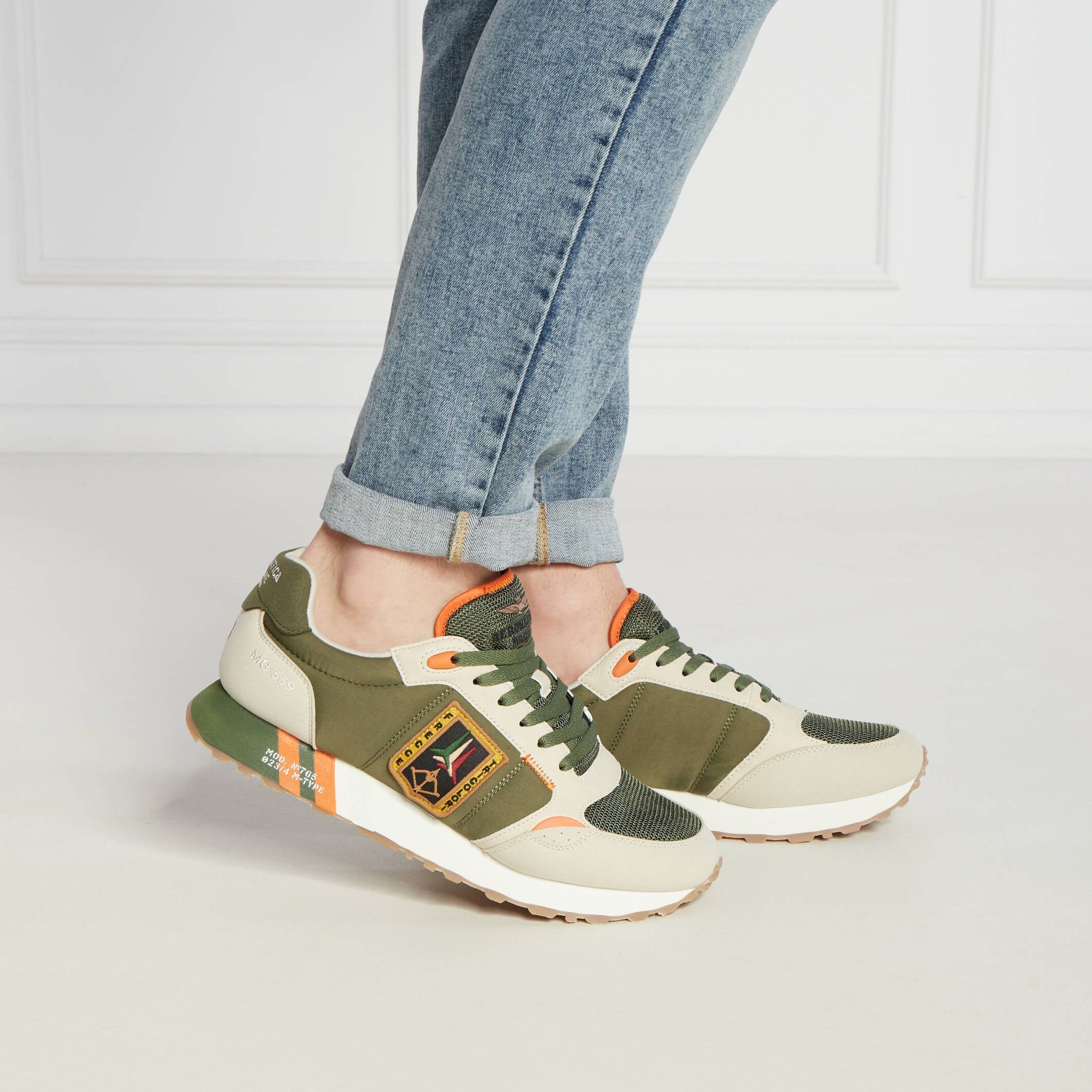 SNEAKERS AERONAUTICA MILITARE VERDE