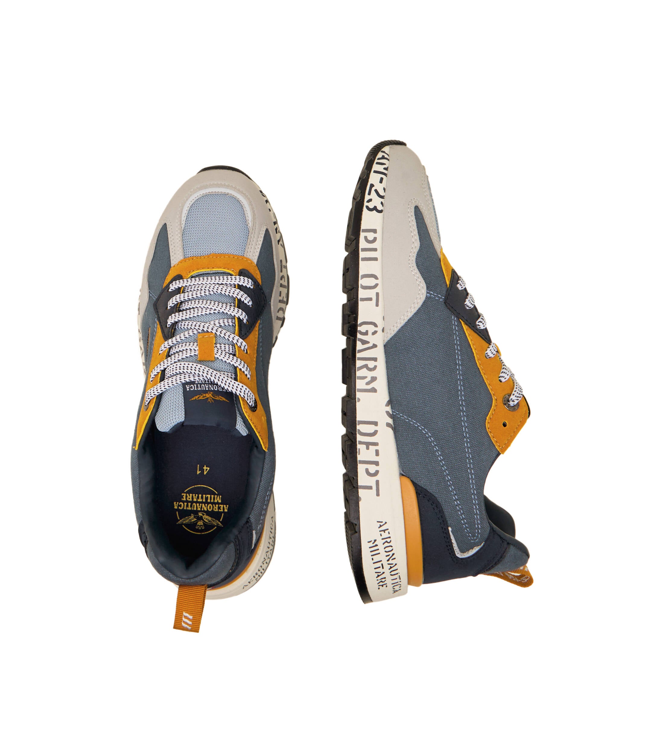 SNEAKERS AERONAUTICA MILITARE BLU SCURO
