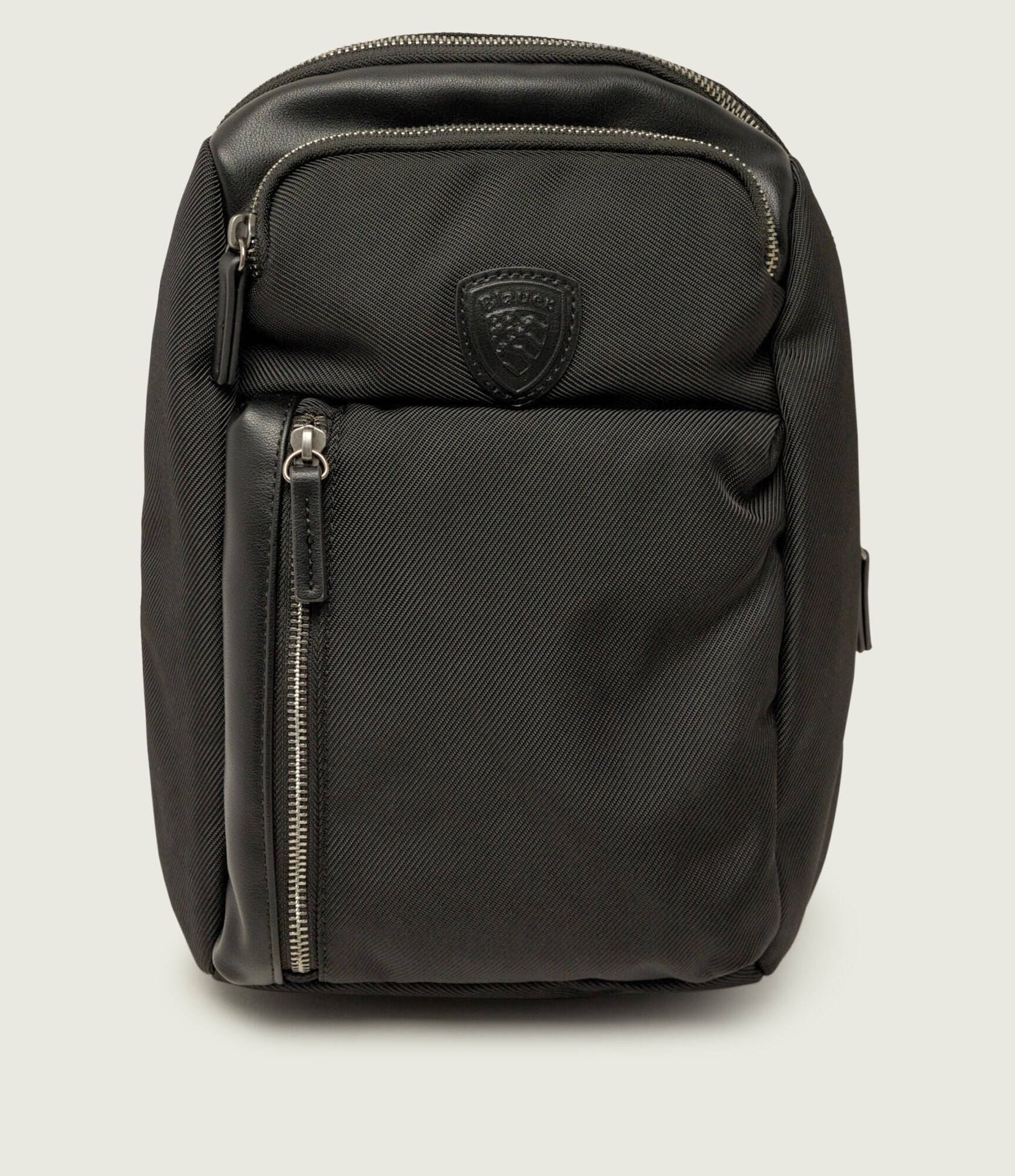 MONOSPALLA BLAUER BORSELLO DOYERS PELLE CORDURA 30X20X10