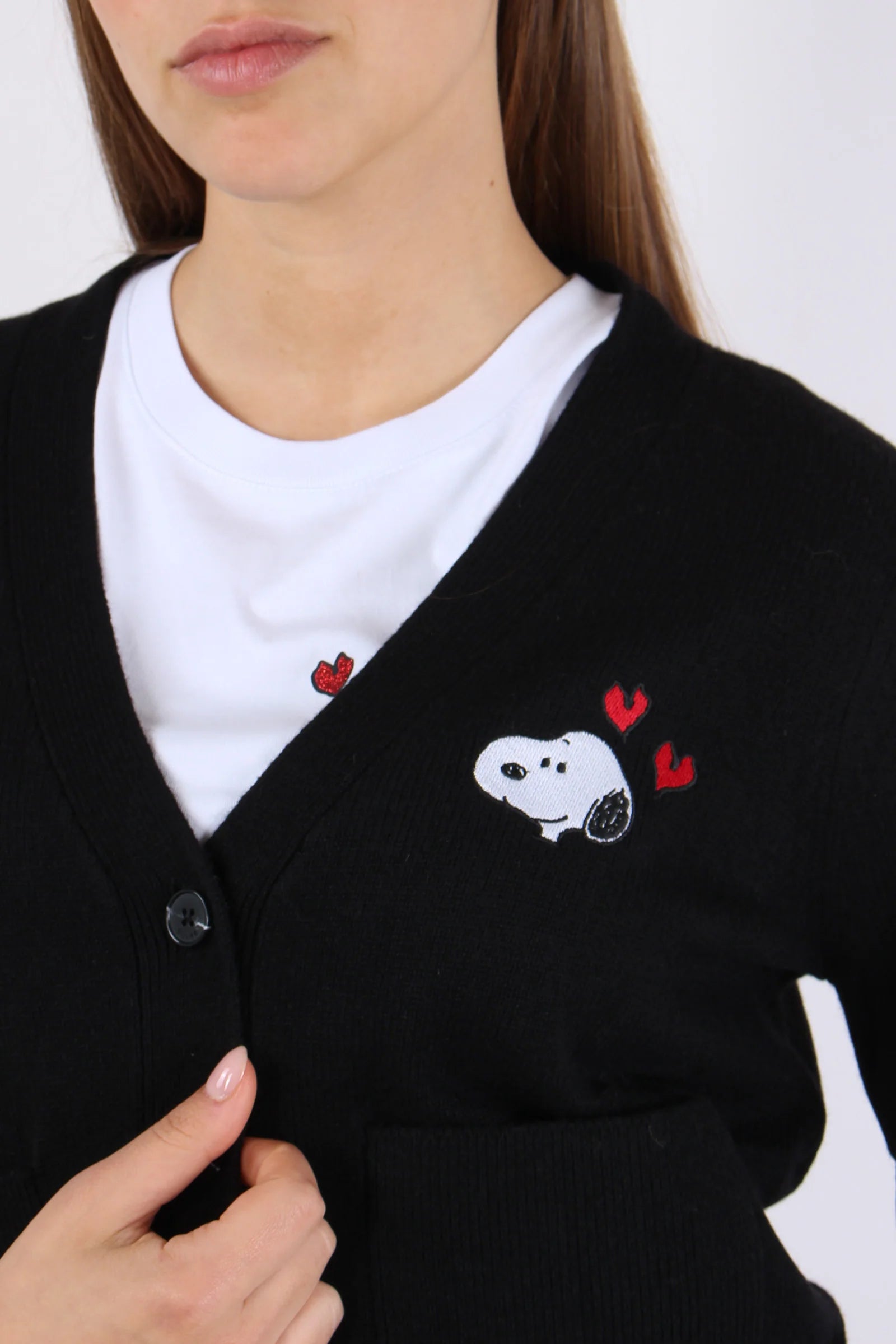 CARDIGAN SUN68 X PEANUTS W SNOOPY OVER
