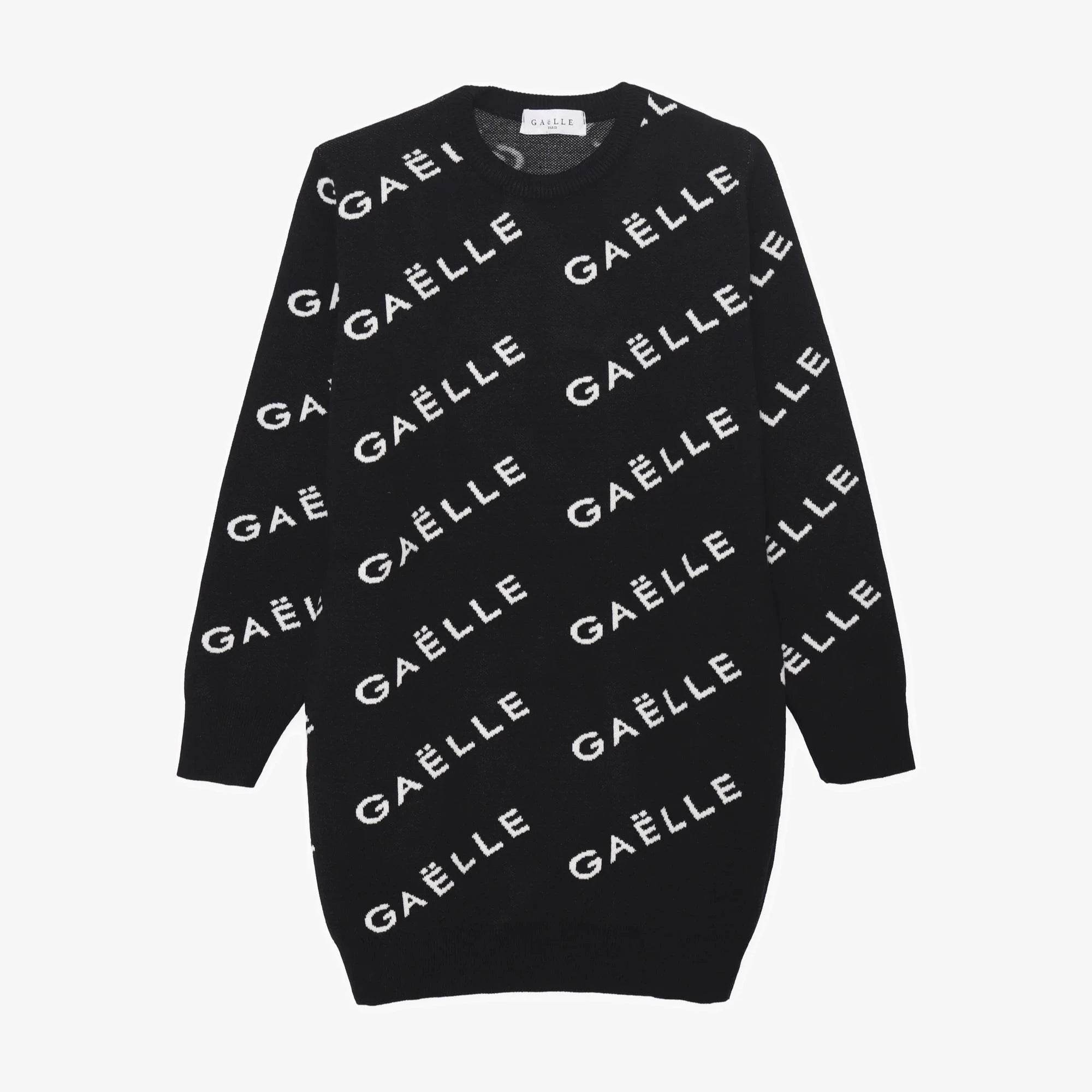 ABITO GAELLE ML MULTI LOGO CONTRASTO