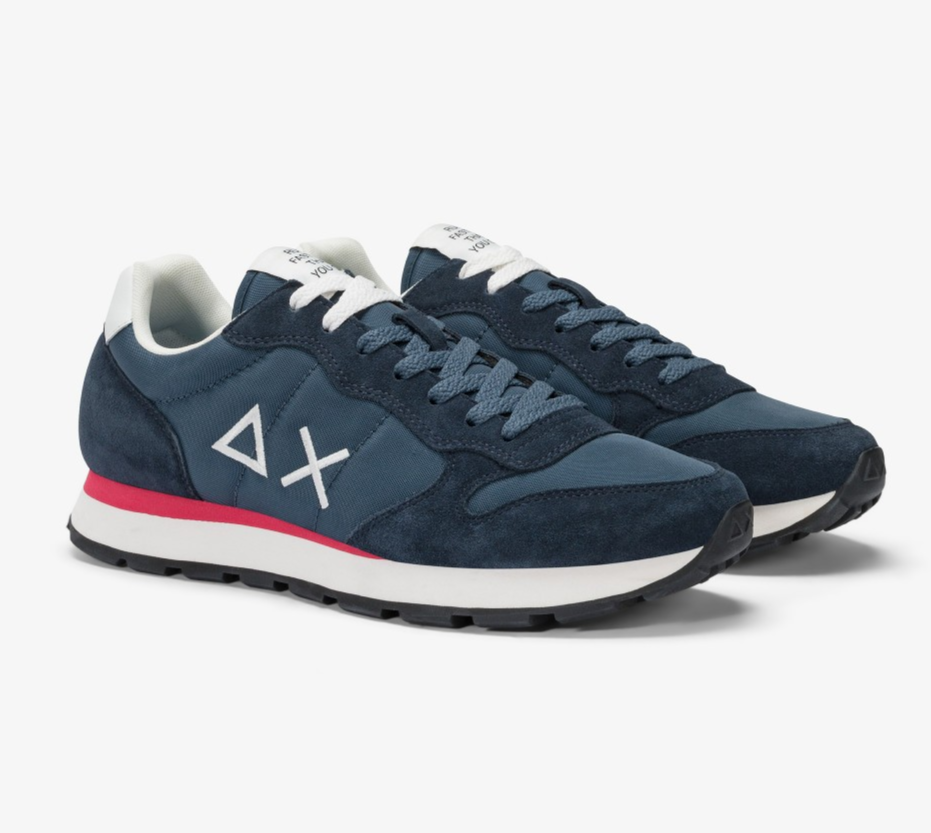 SCARPE SUN68 TOM SOLID BLU